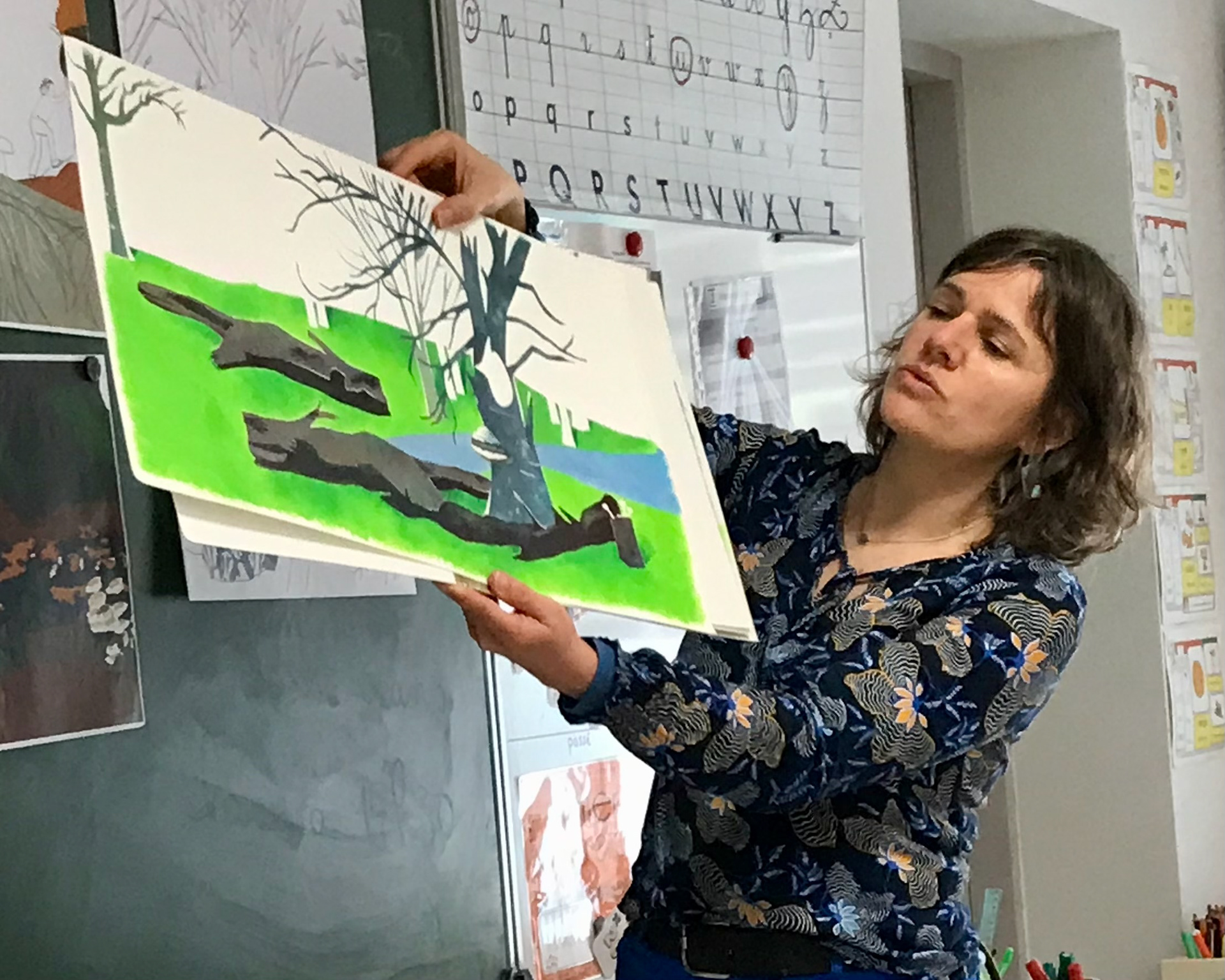 Emmanuelle Houssais, illustratrice, autrice jeunesse, graphiste illustration, graphisme, livre pour enfant, album jeunesse, bookforchildren, childrenillustration,  atelier d'illustration