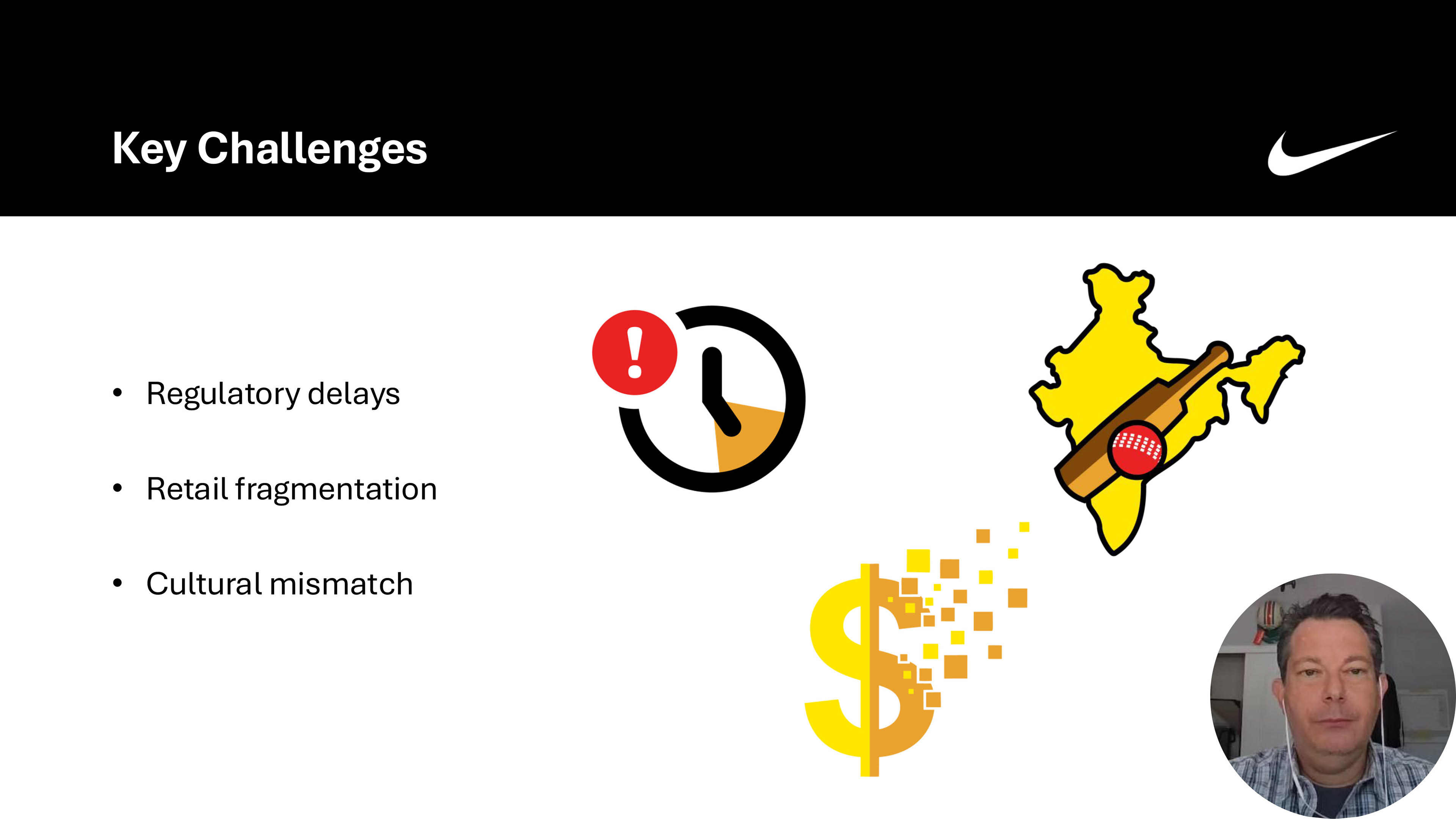 Nike India market entry strategy highlighting key challenges