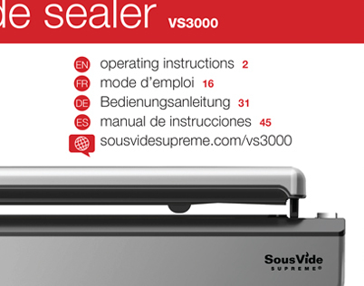 Sous Vide Vacuum Sealing Tips: – SousVide Supreme