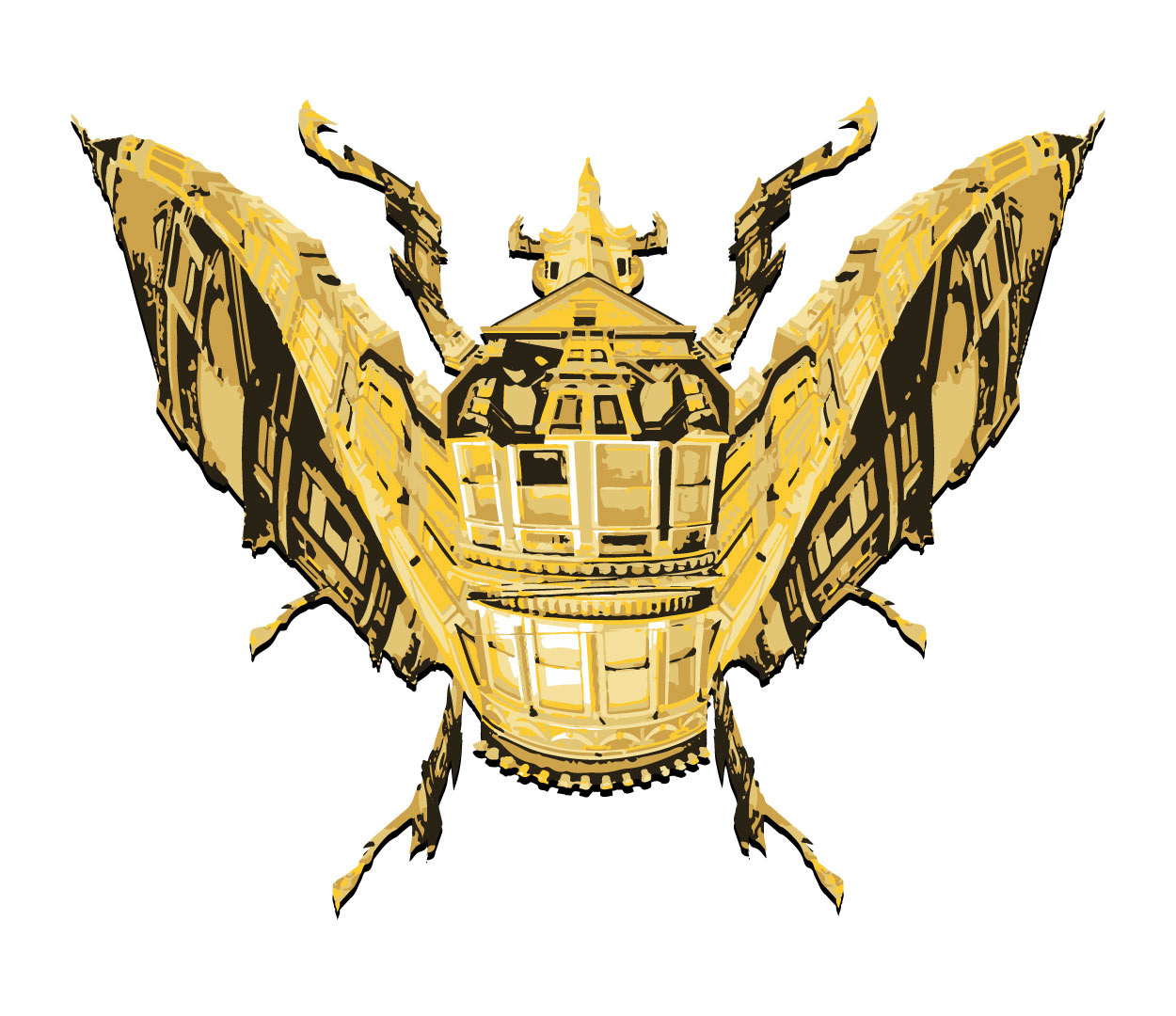 Victorian Beetle #8 Recolored