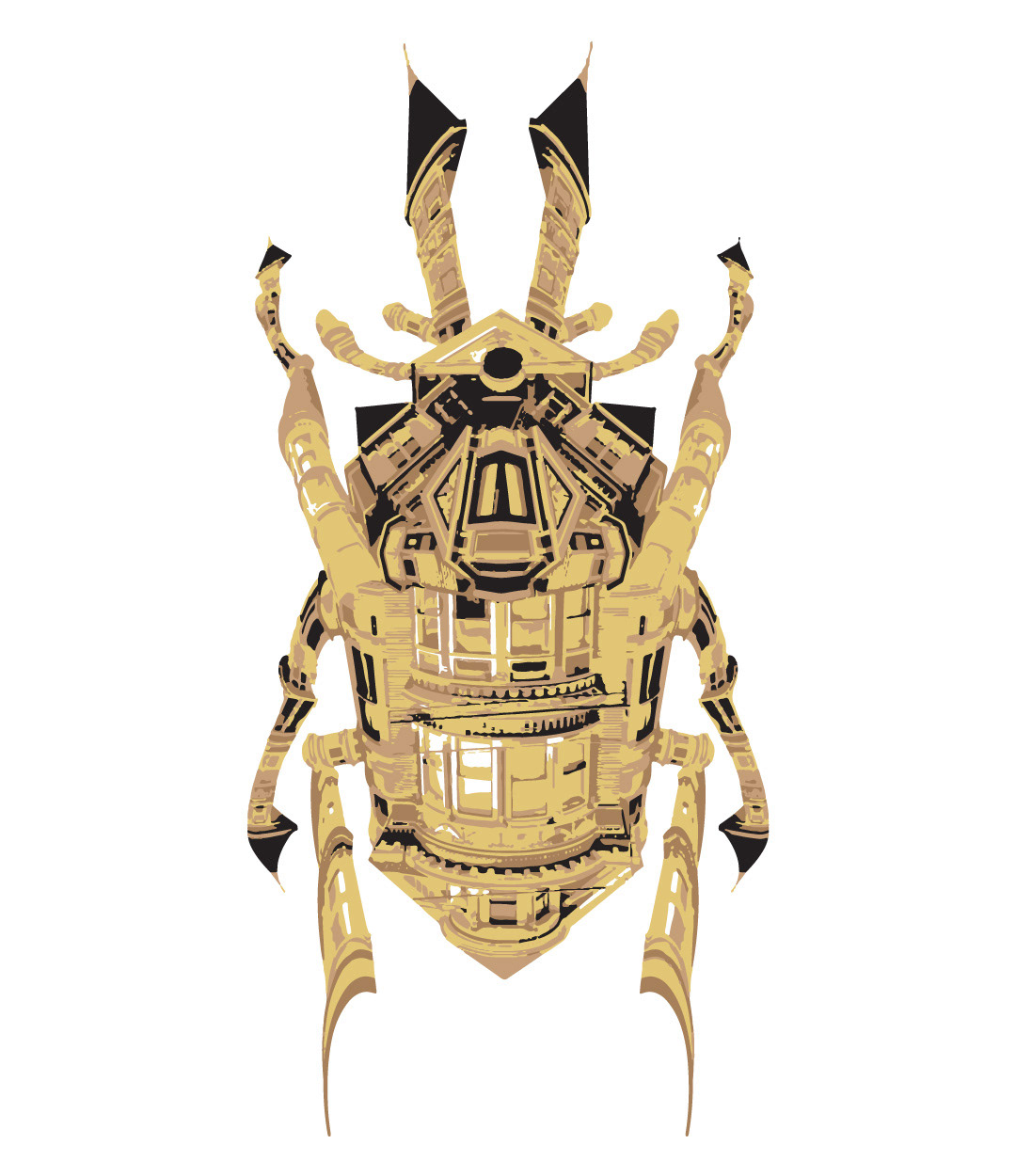 Victorian Beetle #1 Recolored