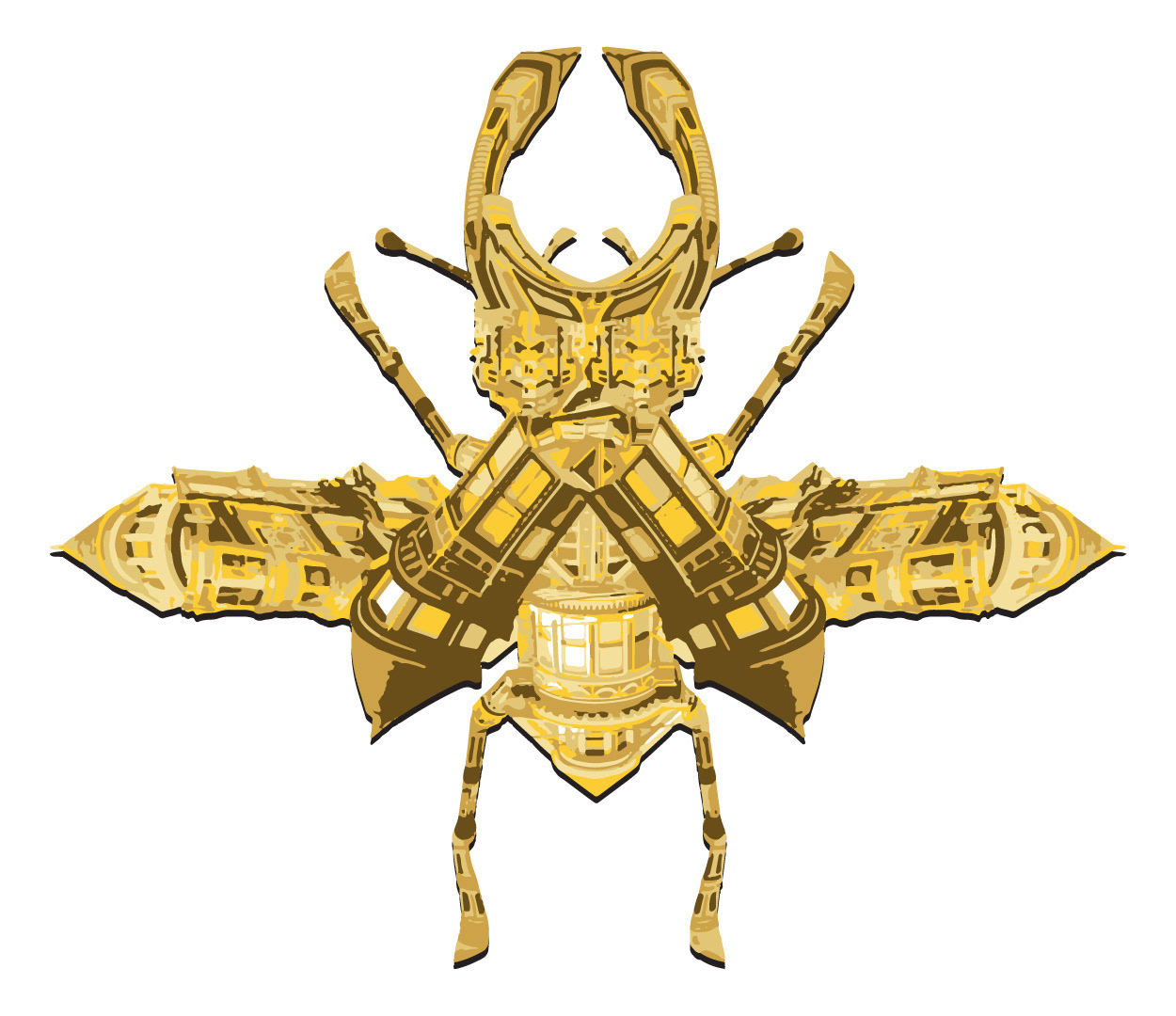Victorian Beetle #9 Recolored