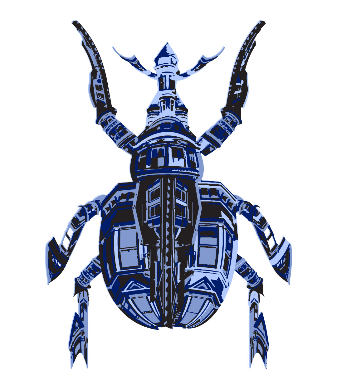 Victorian Beetle #5 Recolored