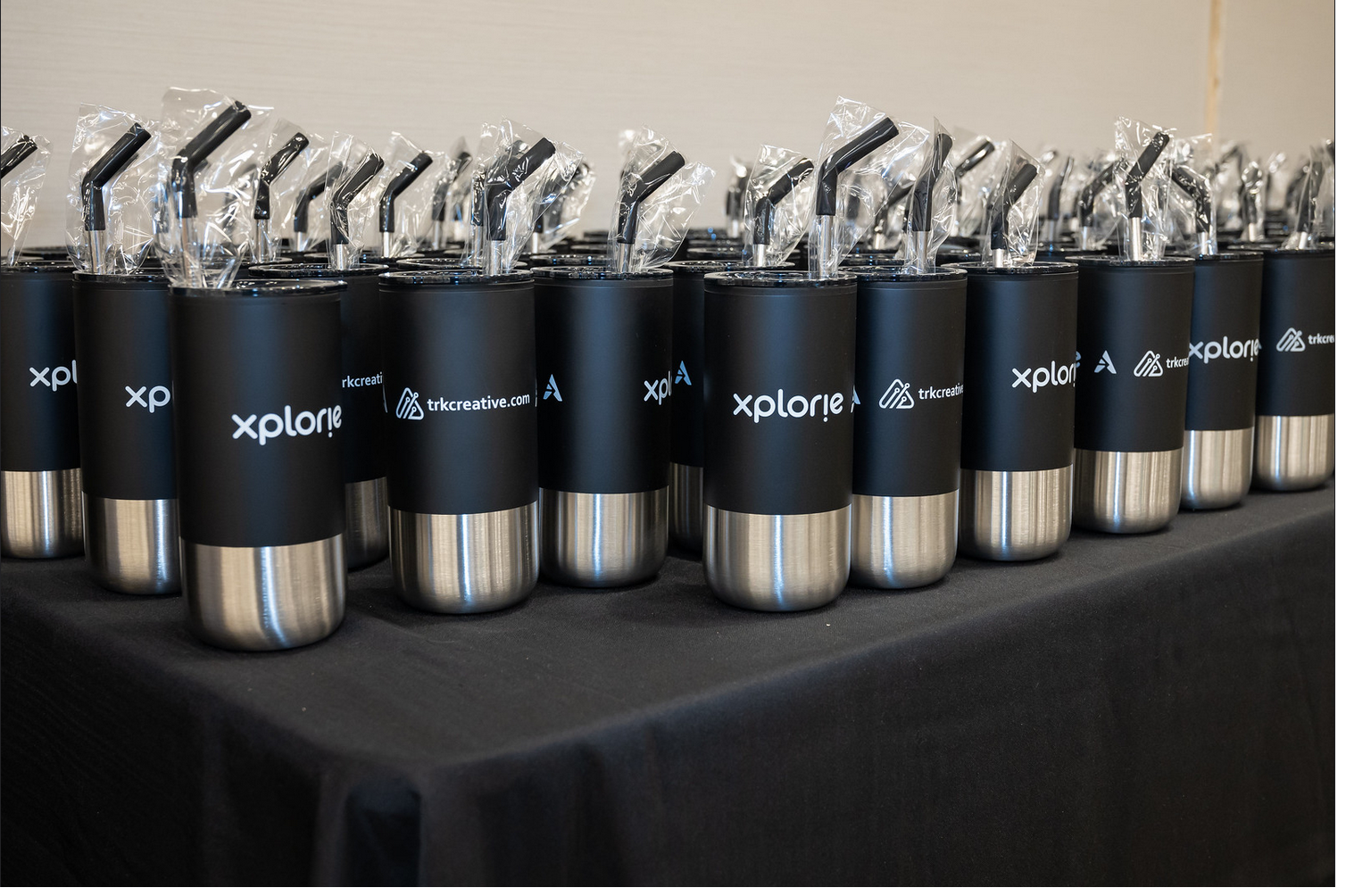 branded tumblers prepared for print by me