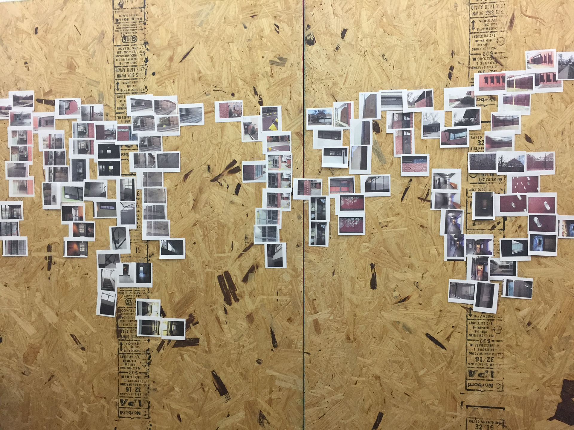 Photo Study of Path Around a Building and the Spatial Interactions that Occur