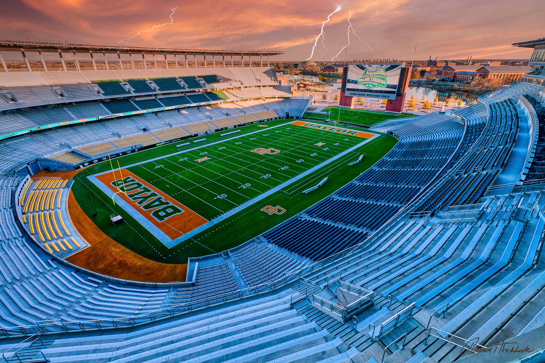 1/28/16 Baylor University McLane Stadium