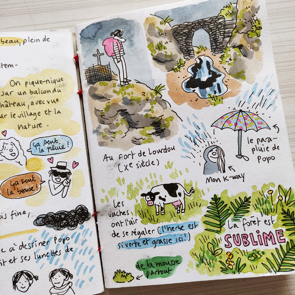 Journal de voyage d'un road trip en Aveyron
