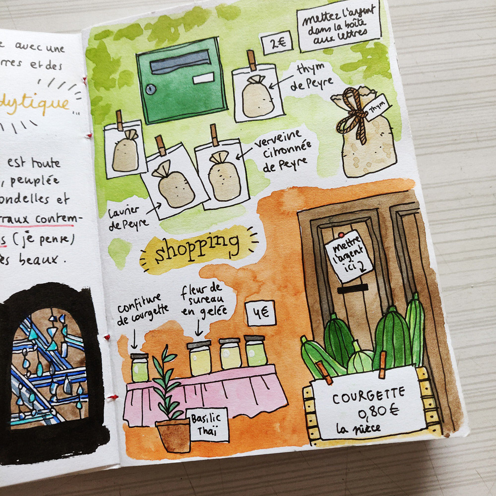 Journal de voyage d'un road trip en Aveyron