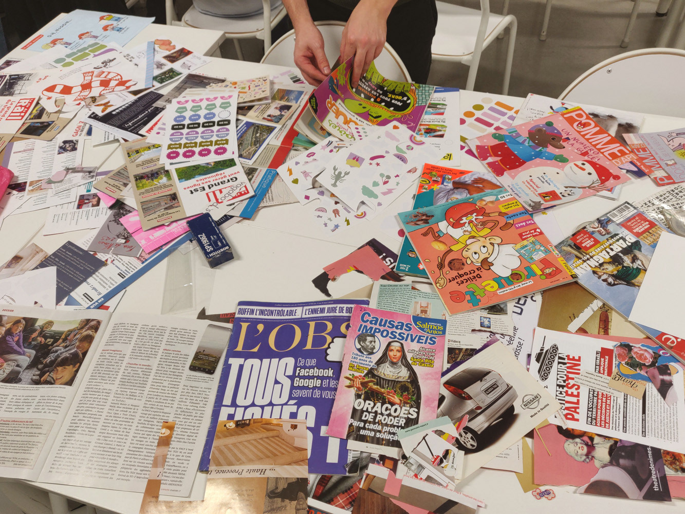 Workshop fanzine à l'université (2025)