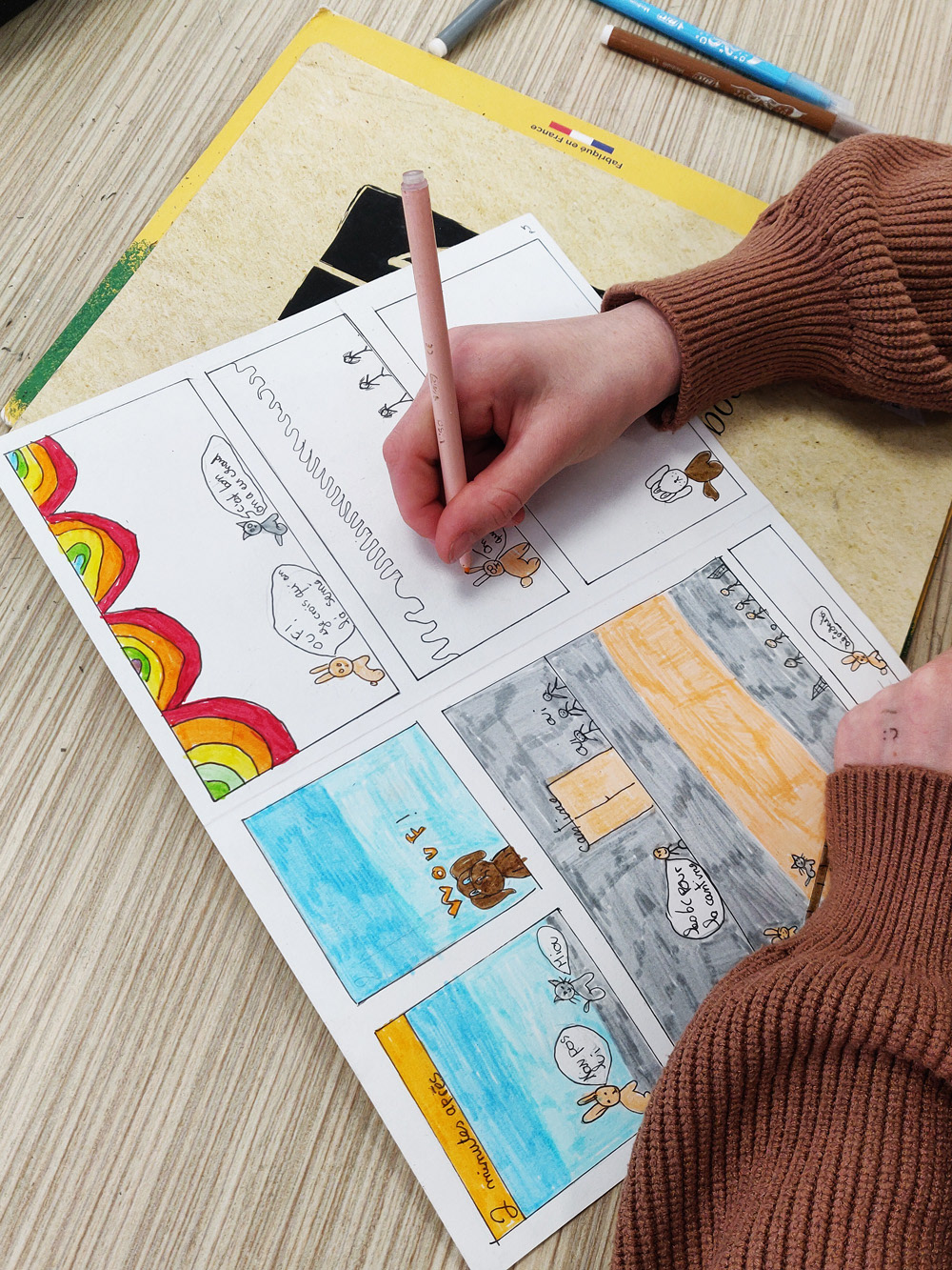 Colorisation de la BD