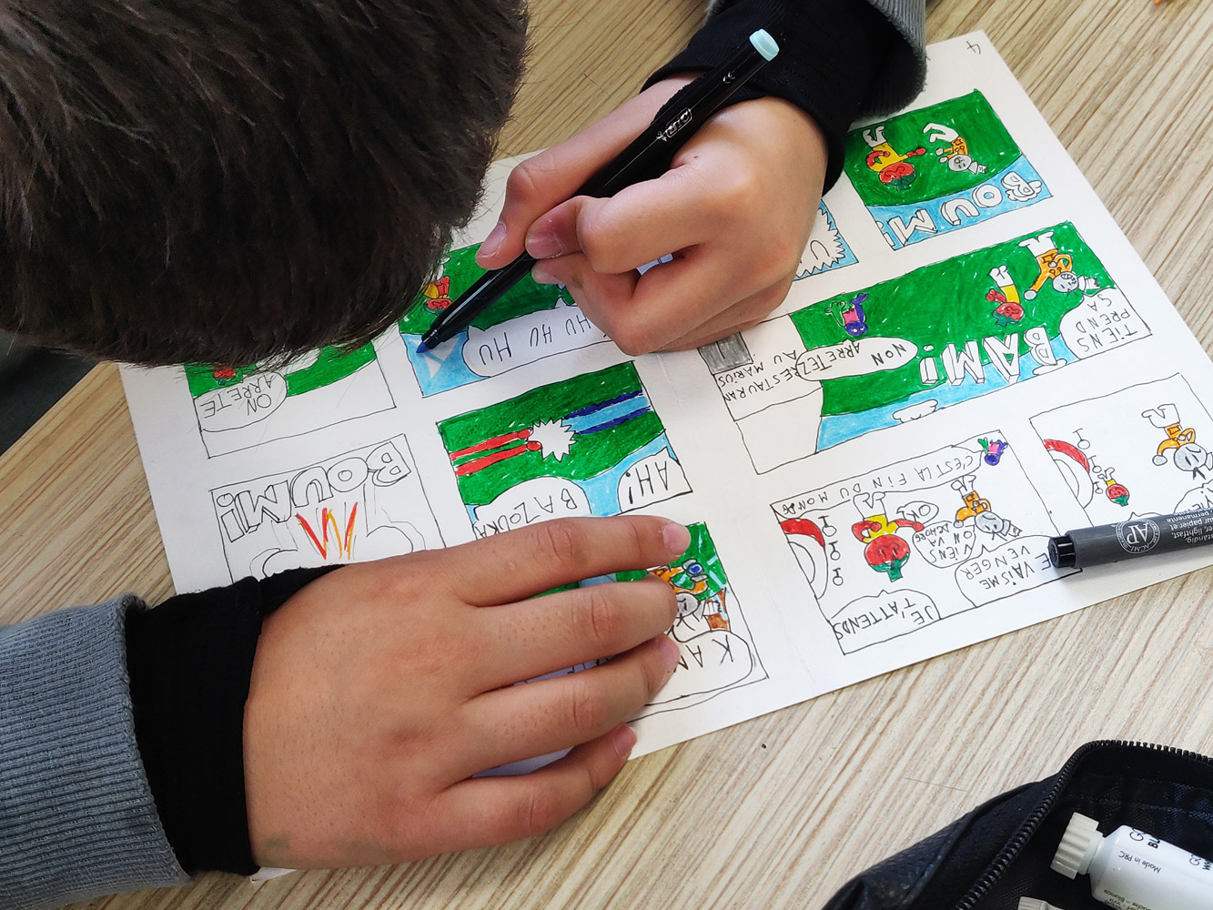 Colorisation de la BD