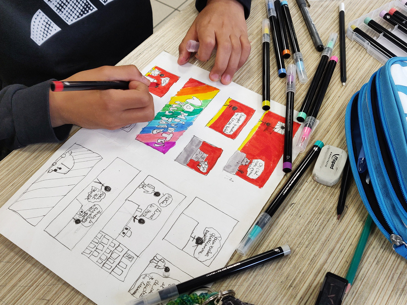 Colorisation de la BD