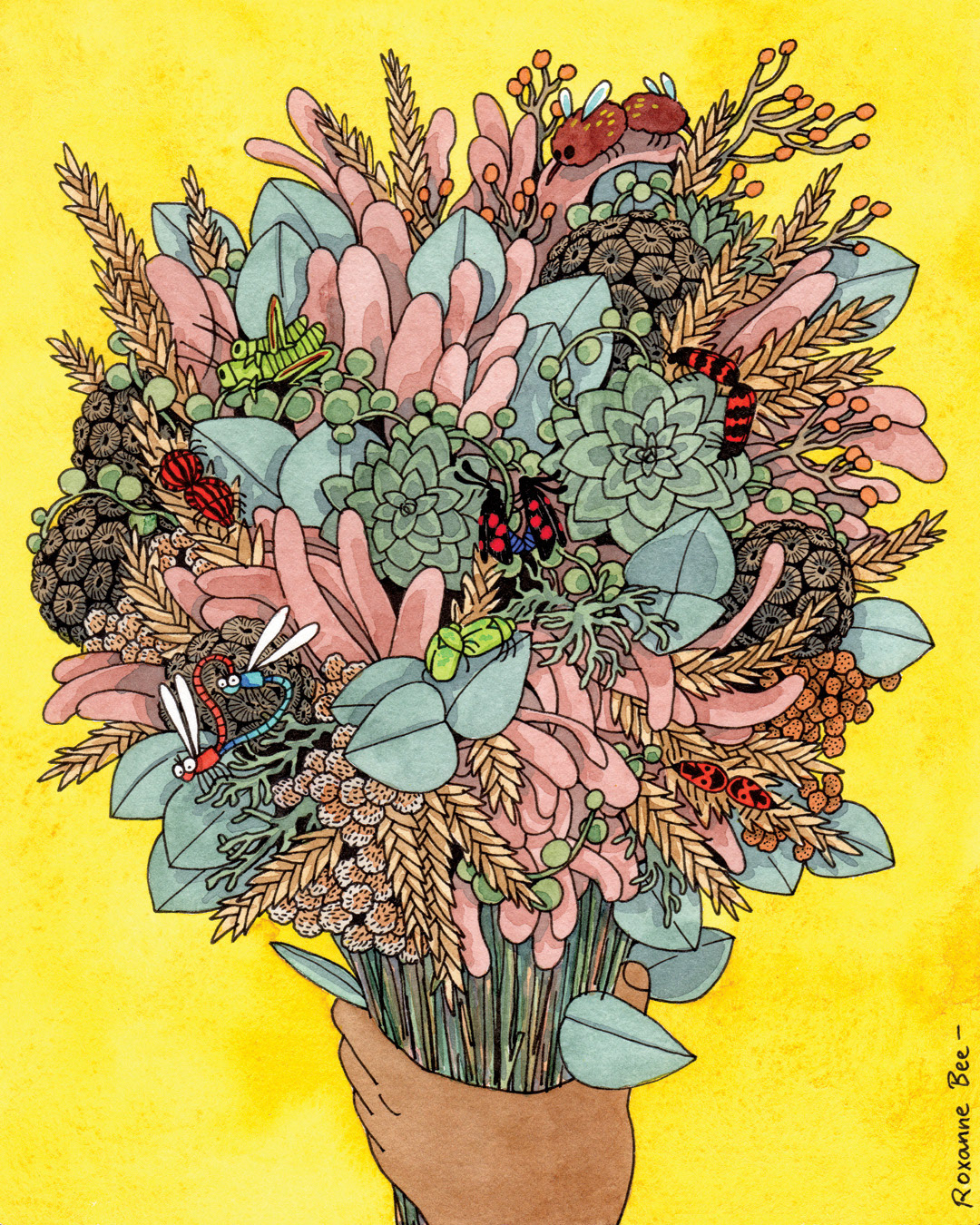 "Dites-le avec des fleurs"
