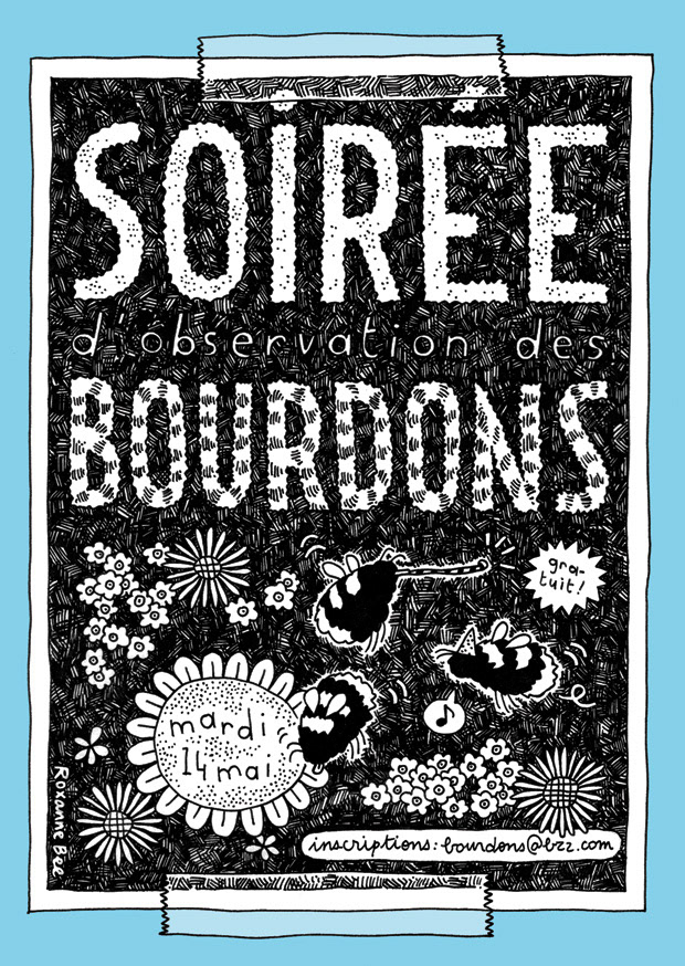 SOIRÉE (d'observation des) BOURDONS