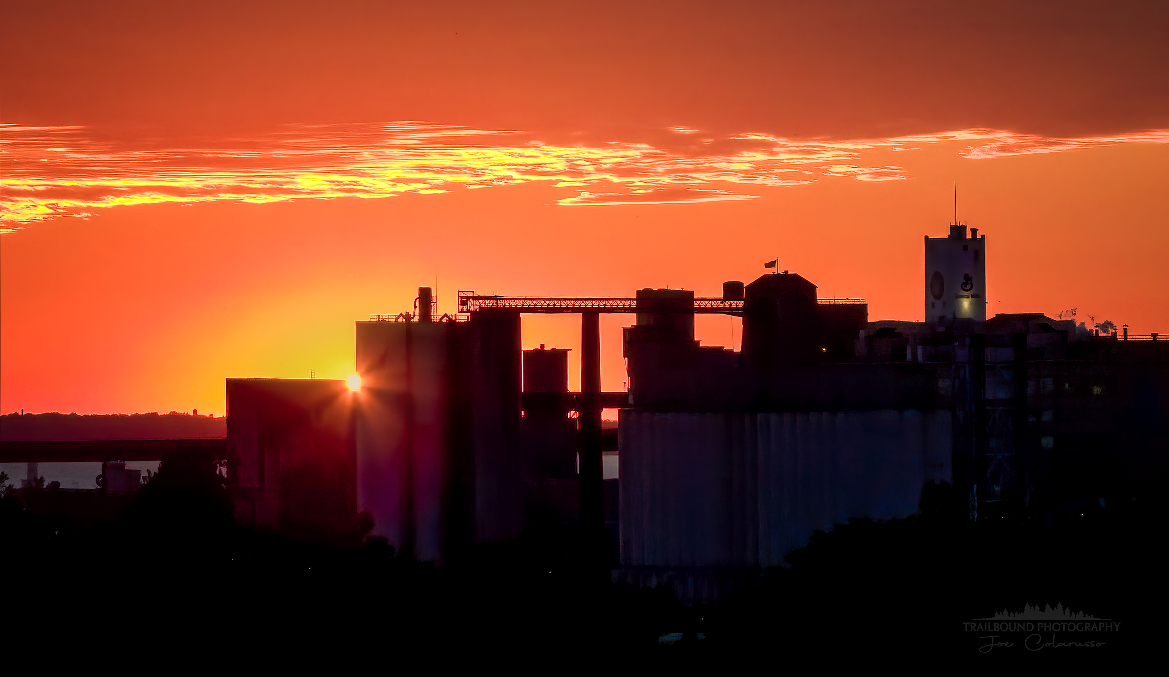 Silo Sunset