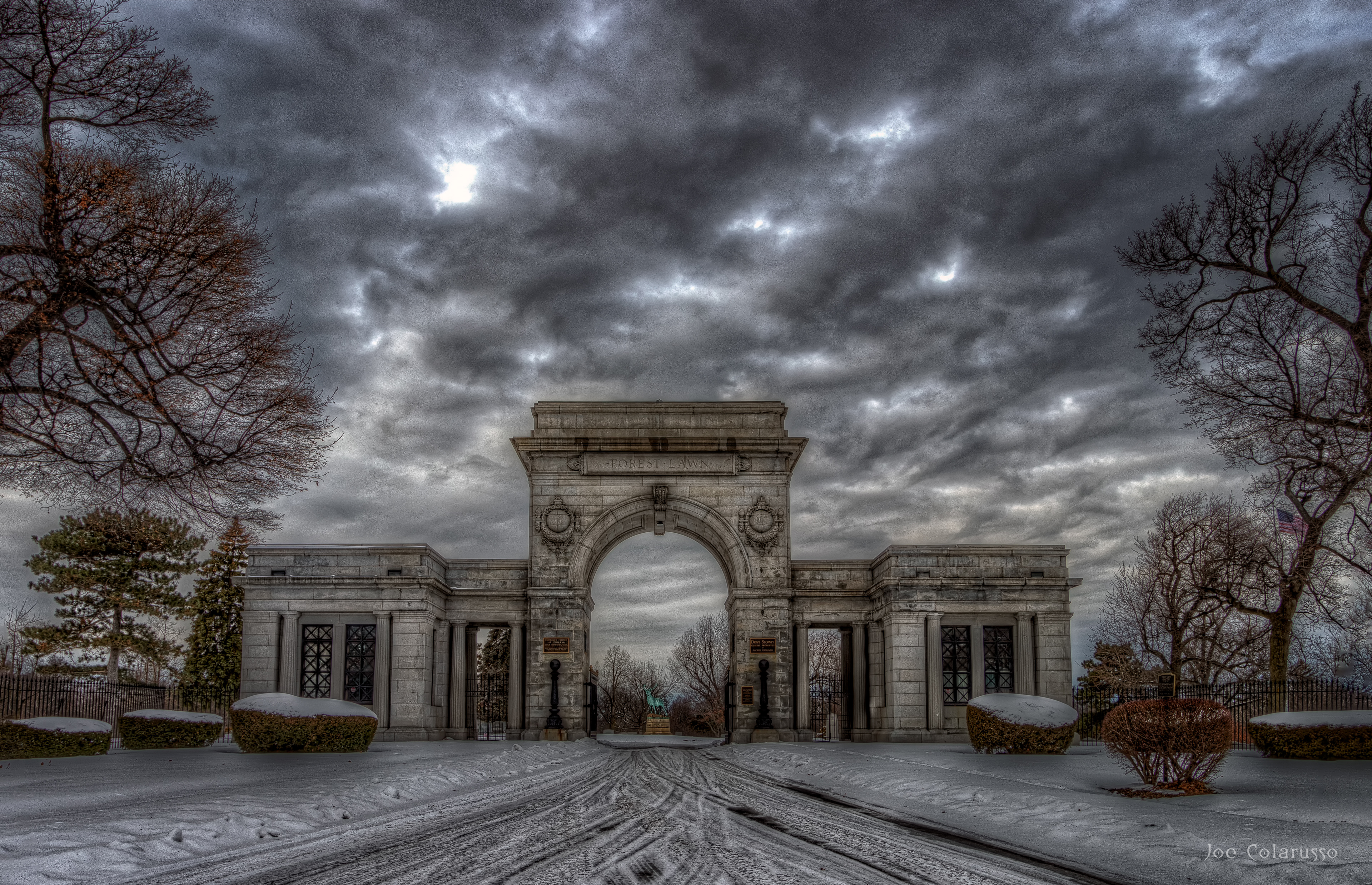 Entering