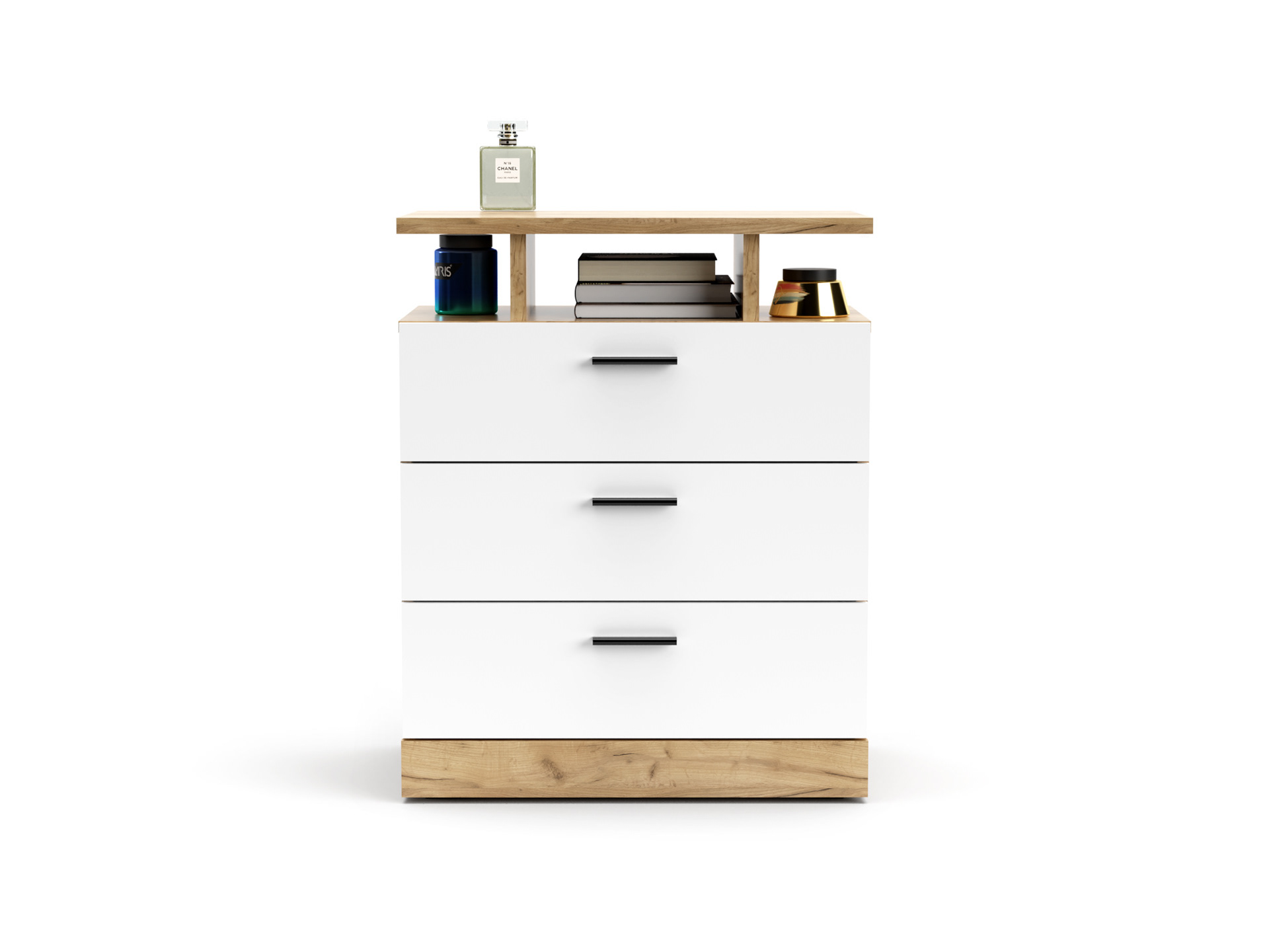 Dores 1. kraft golden oak - white