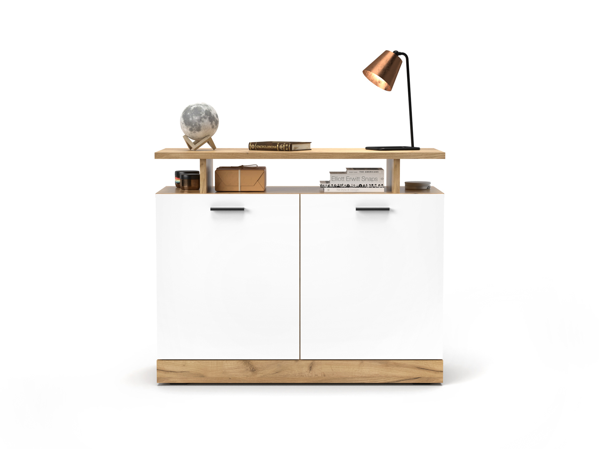 Dores 2. kraft golden oak - white