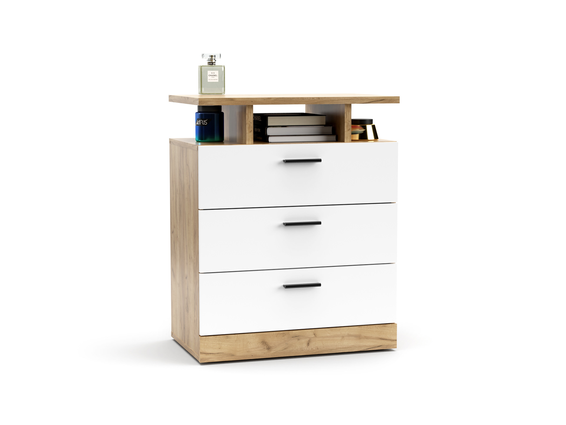 Dores 1. kraft golden oak - white