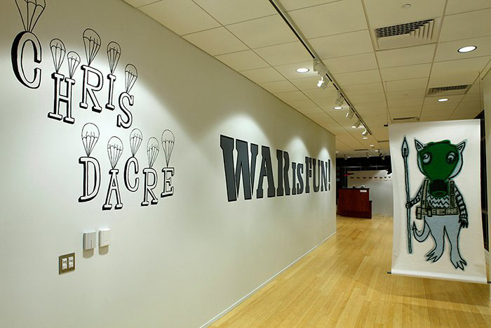 WAR is FUN!, Sharadin Art Gallery Artist-in-Residence, Kutztown University of Pennsylvania, PA