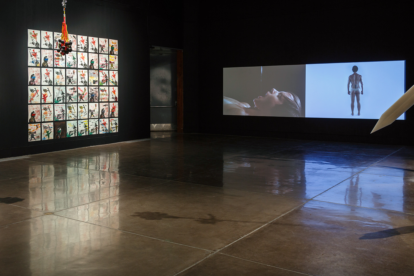 Group exhibion - Man UP! Wignall Museum of Contemporary Art, Chaffey College, Rancho Cucamonga, CA