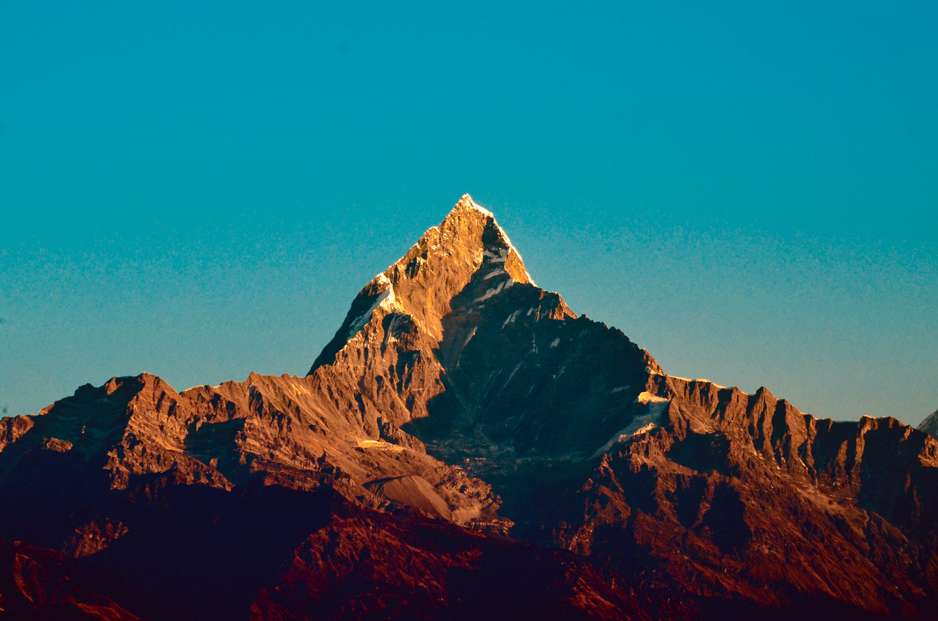 Fish tail mountain, Pokhara, Nepal