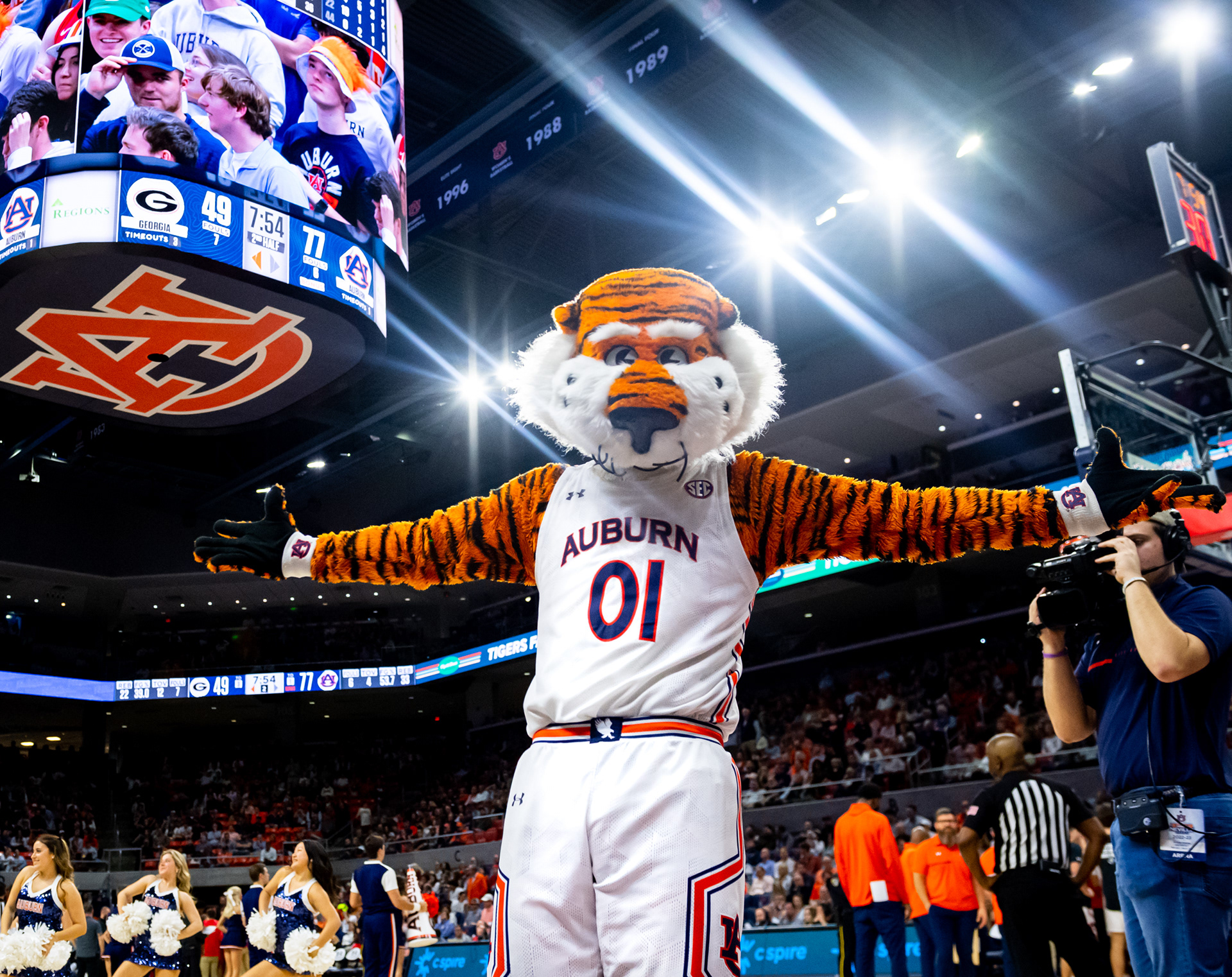 Aubie The Tiger