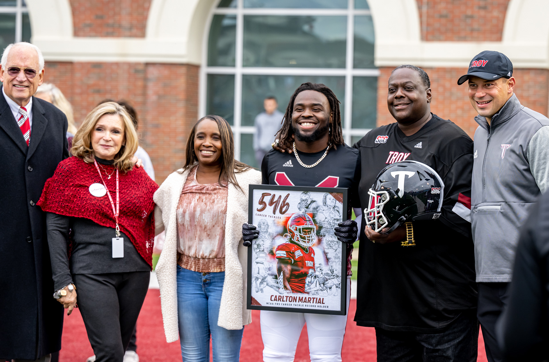 Carlton Martial Senior Night Game 2022