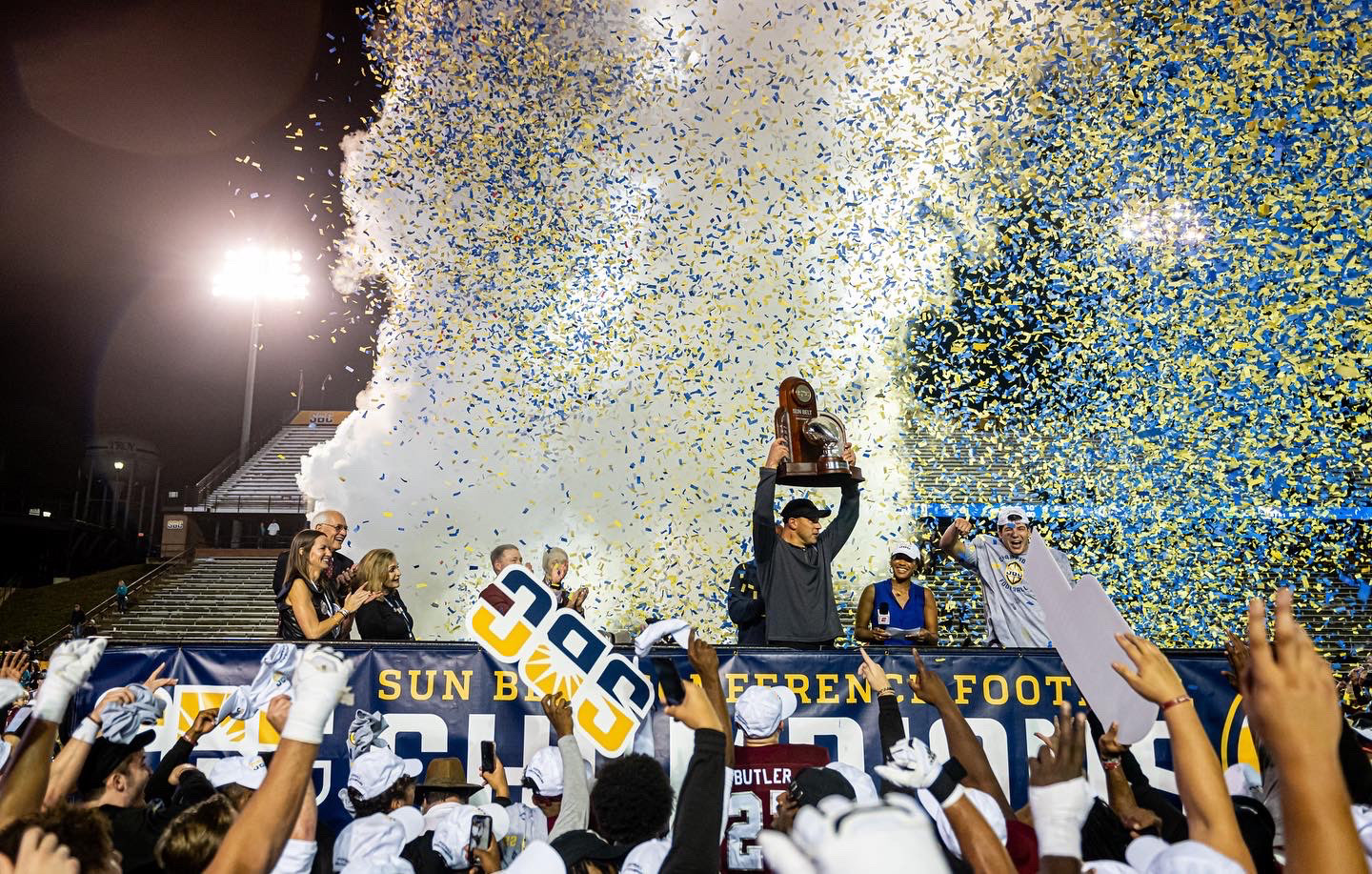 Troy Trojans Sun Belt Champions 2022