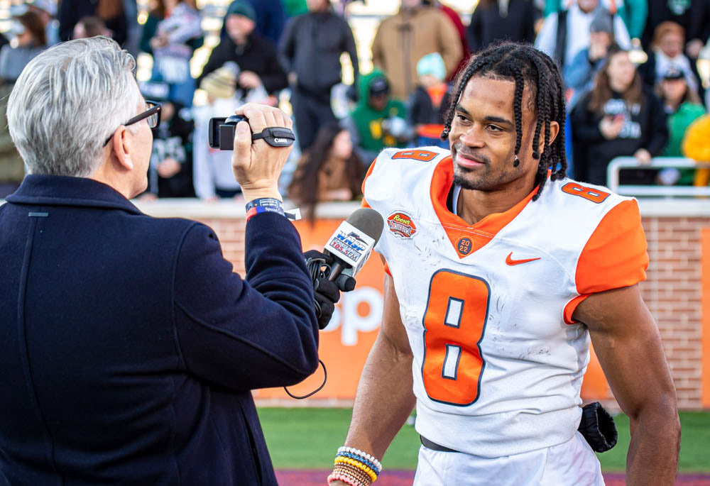 Jalen Tolbert Interview in Senior Bowl 2022