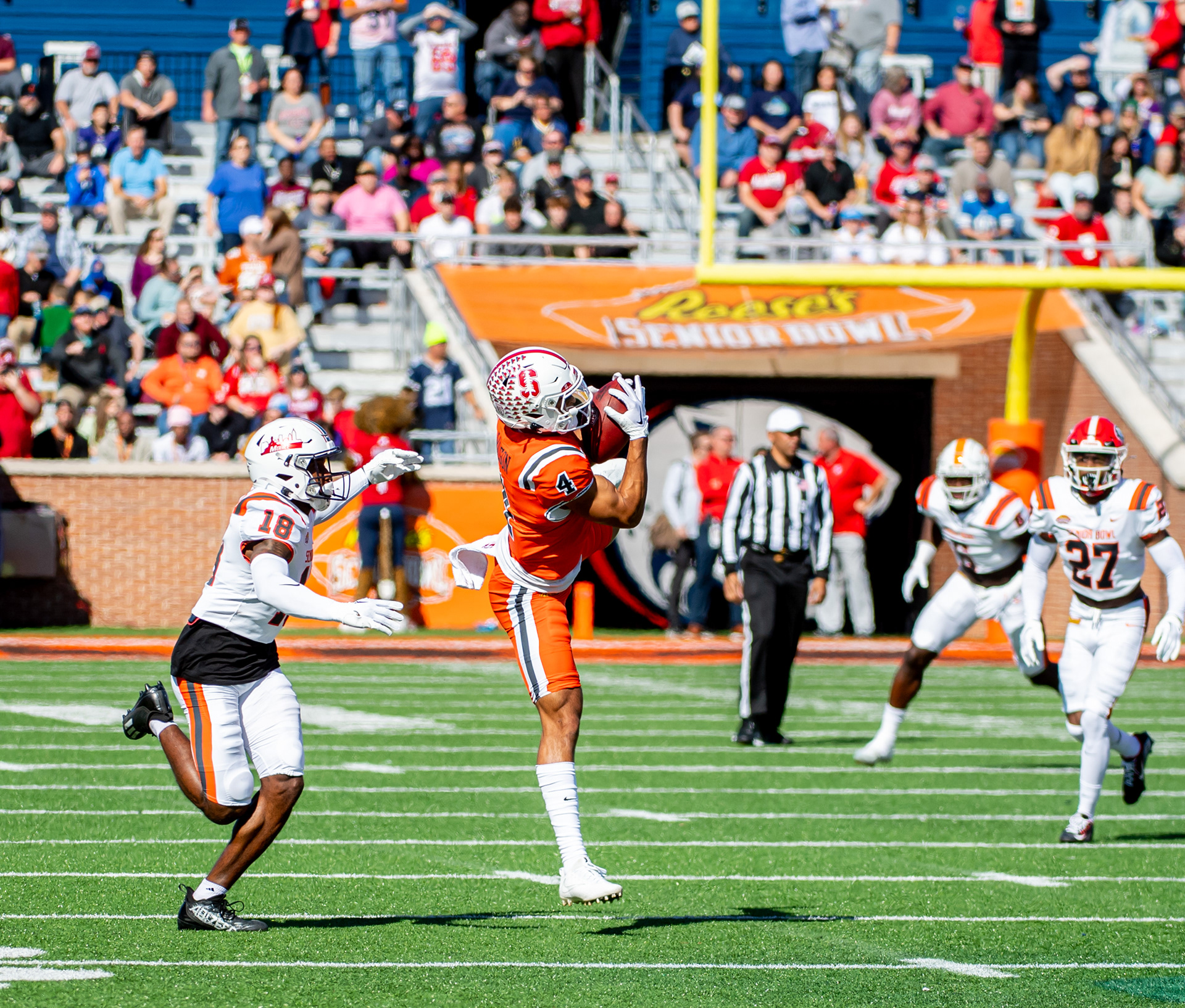 WR Michael Wilson in Senior Bowl 2023