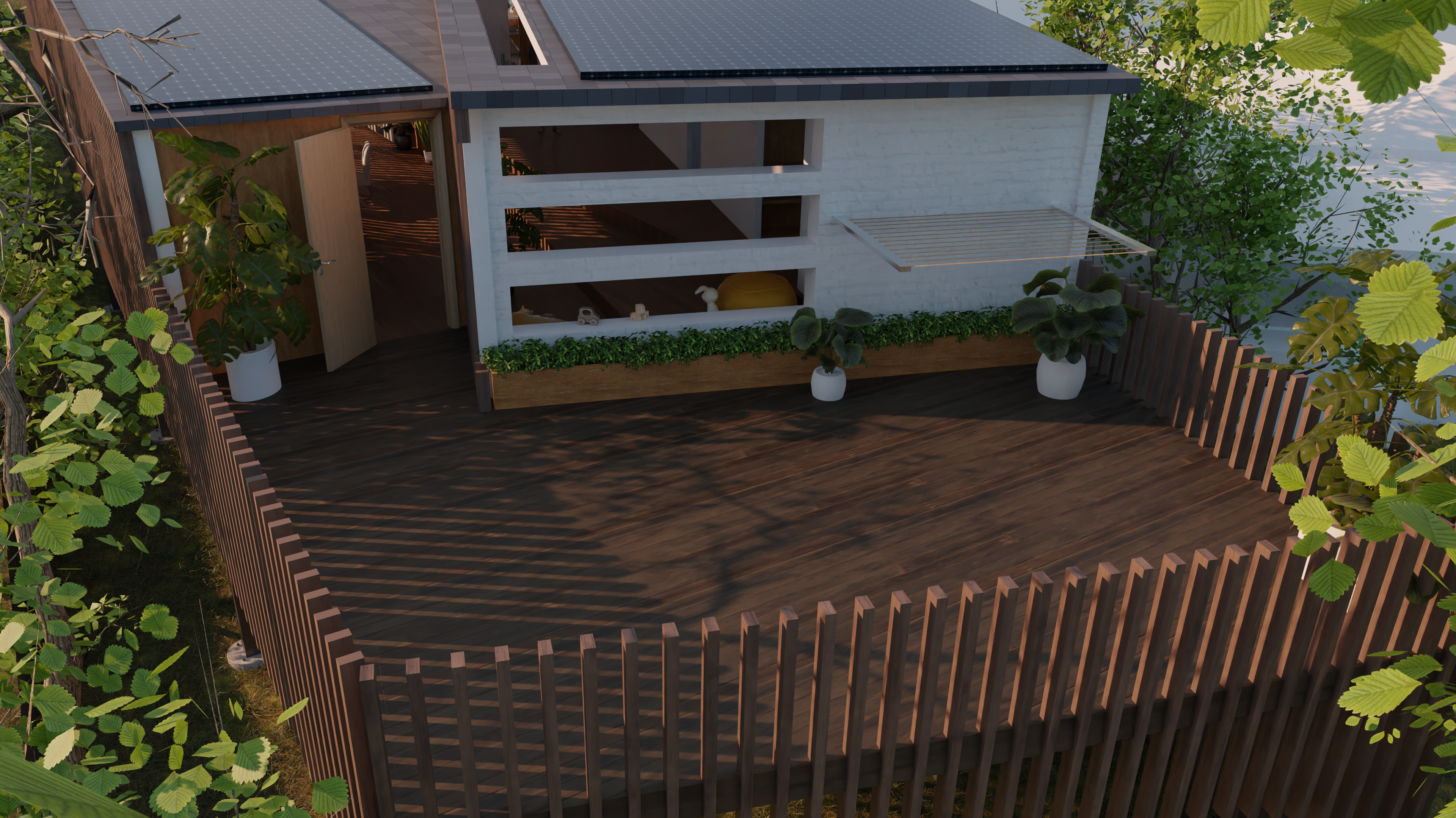 Upstairs Outdoor
