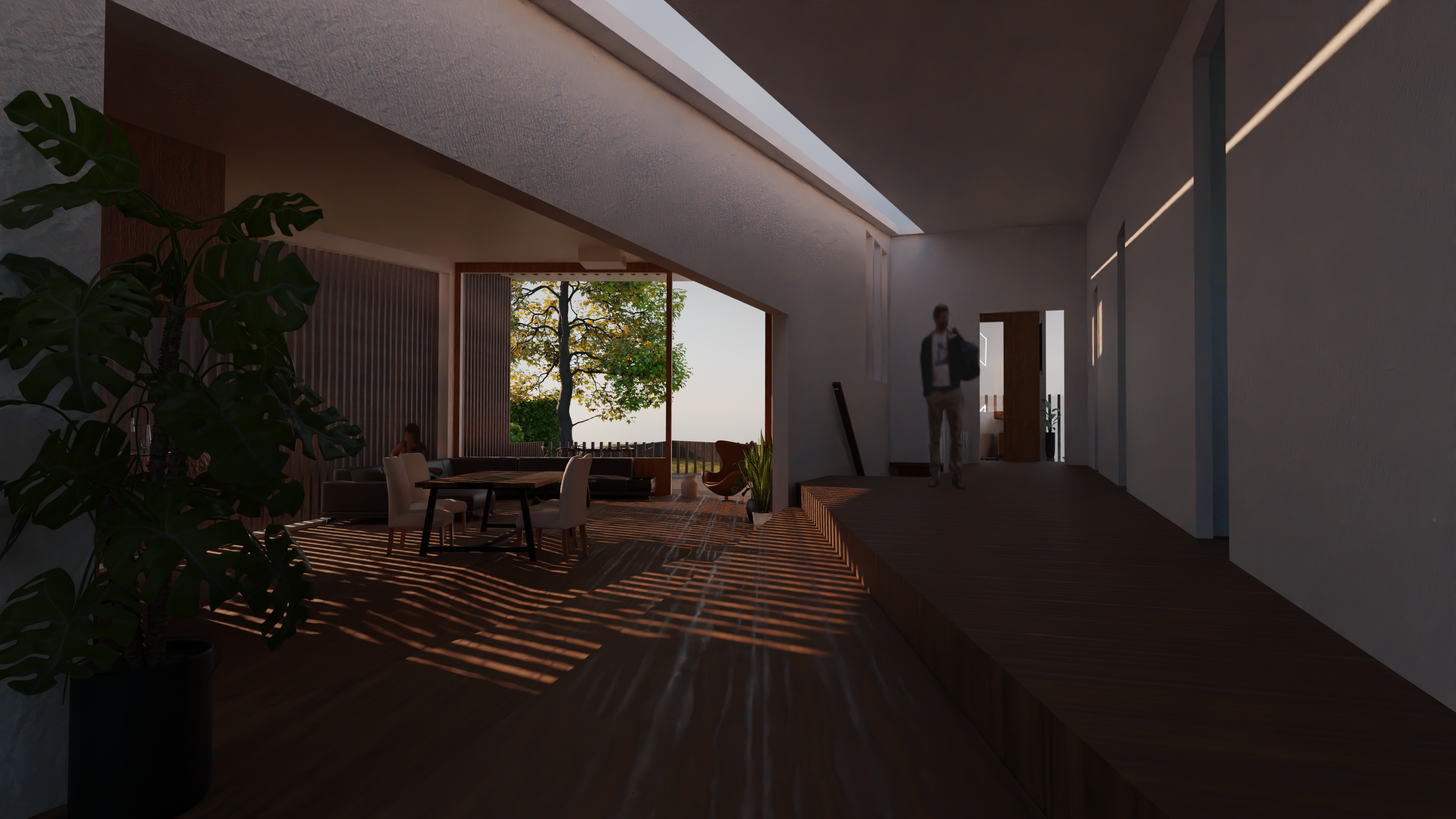 Upstairs hallway