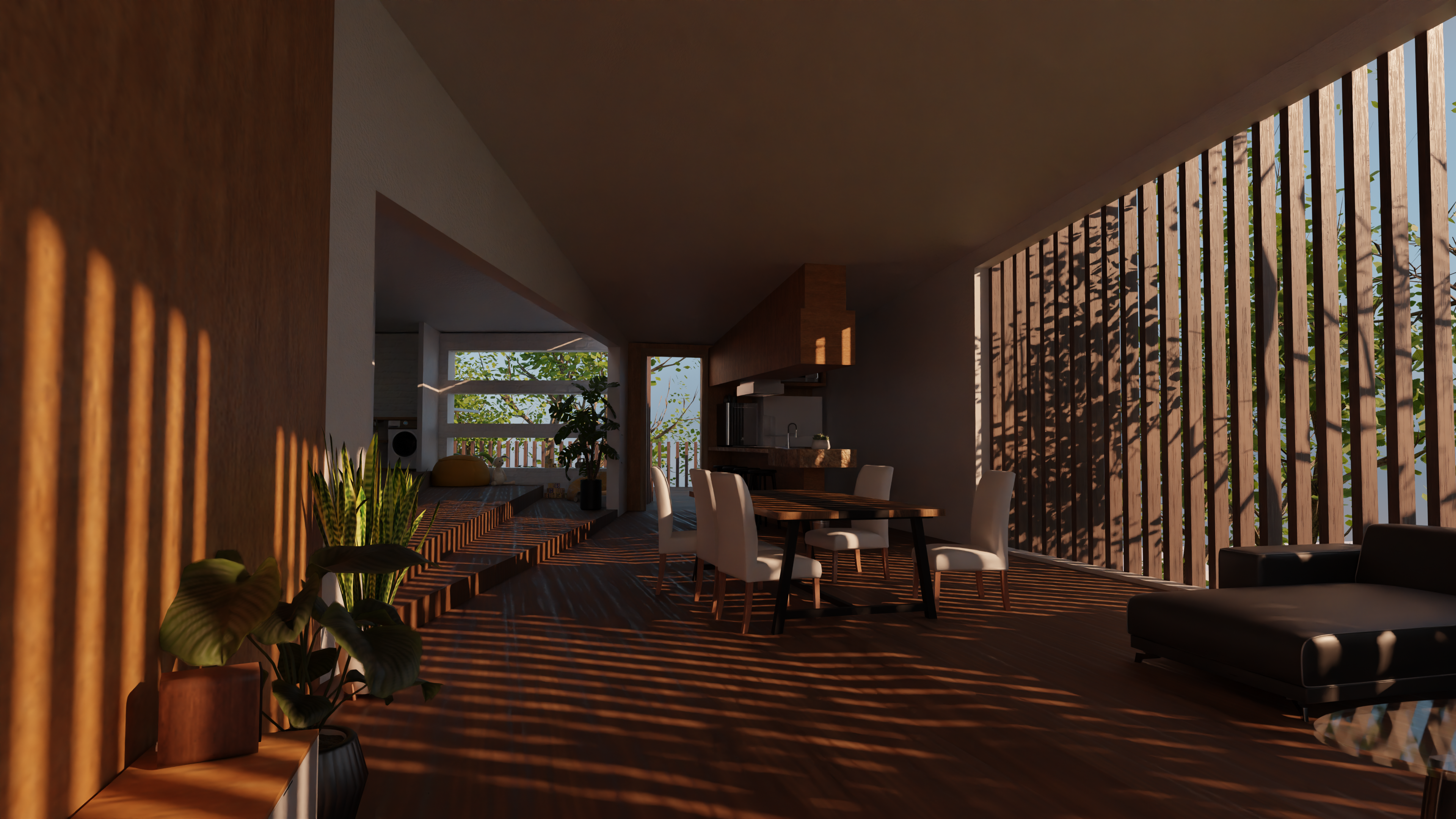 Upstairs Living Longshot