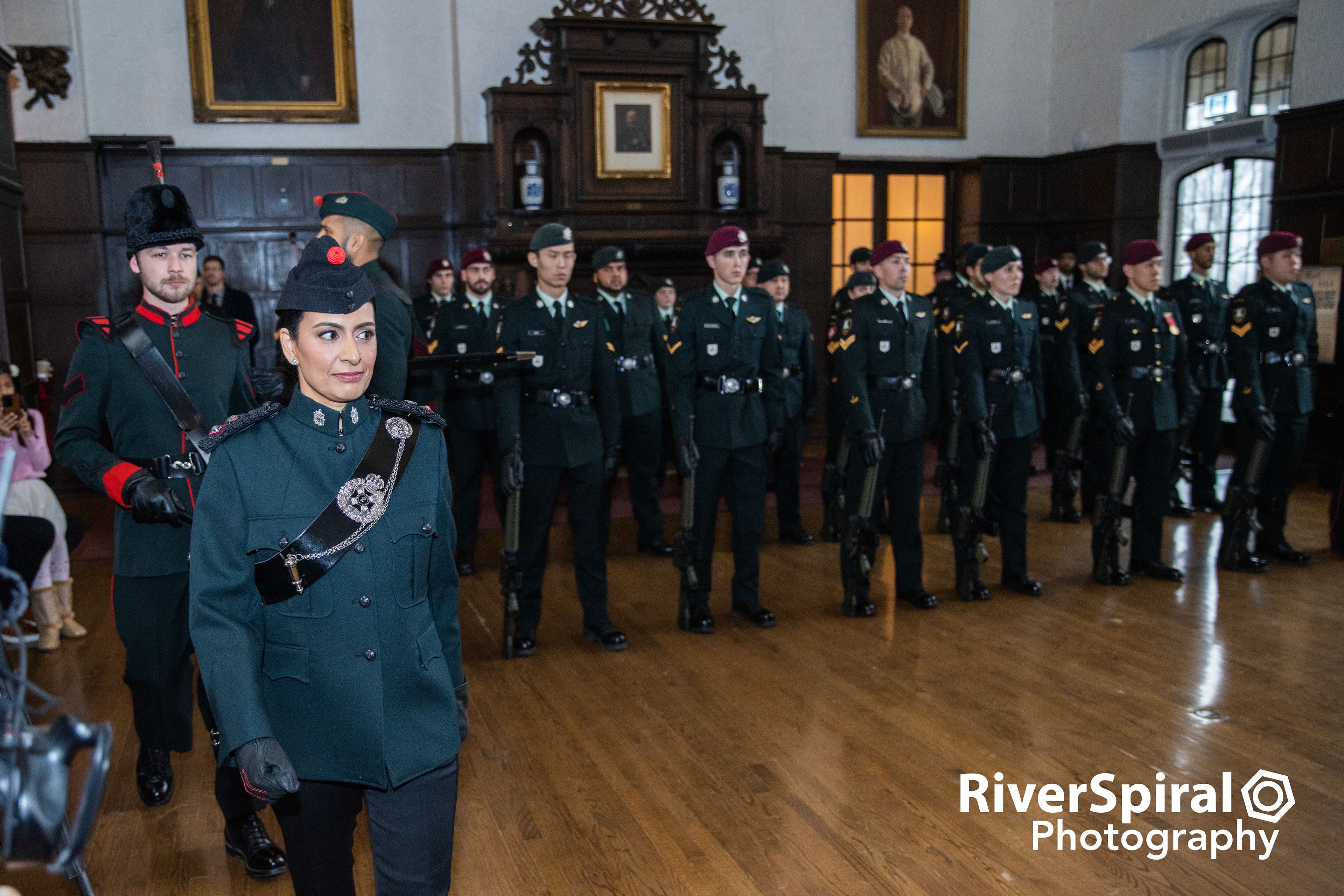 The Queen’s Own Rifles of Canada, the nation’s oldest Infantry Regiment in continuous service, appointed Manjit Minhas as their new Honorary Lieutenant-Colonel at Casa Loma.
