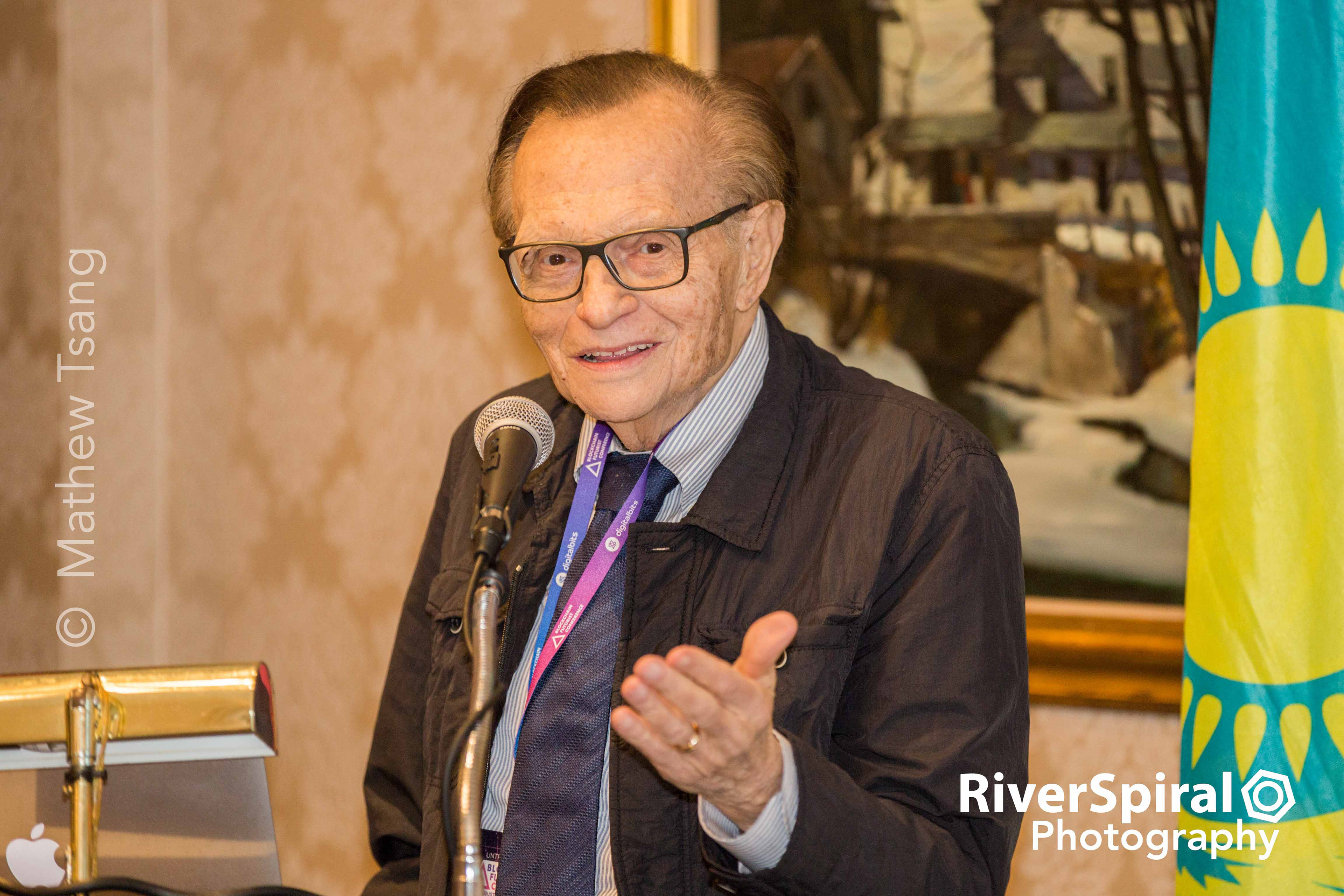 News Icon, Larry King.