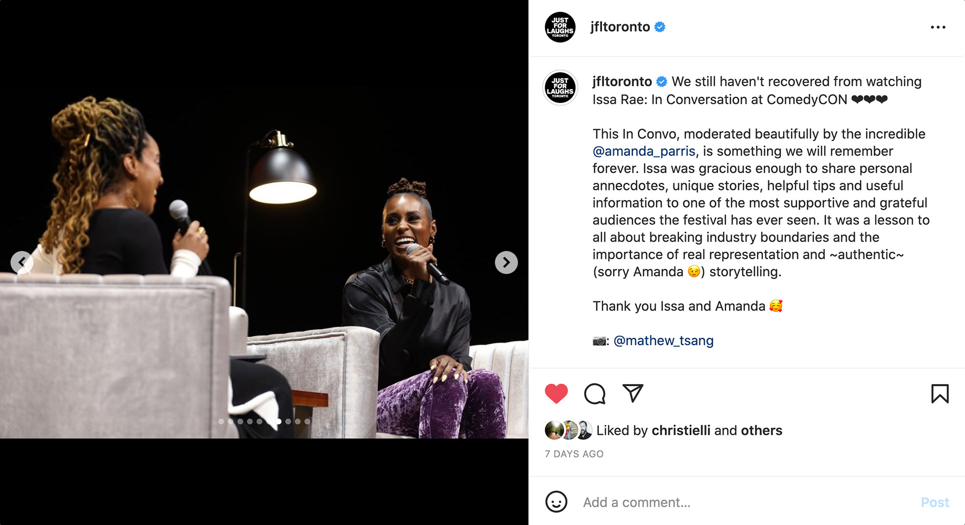 Issa Rae.