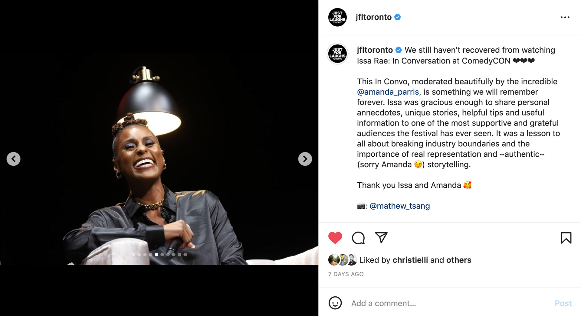 Issa Rae.
