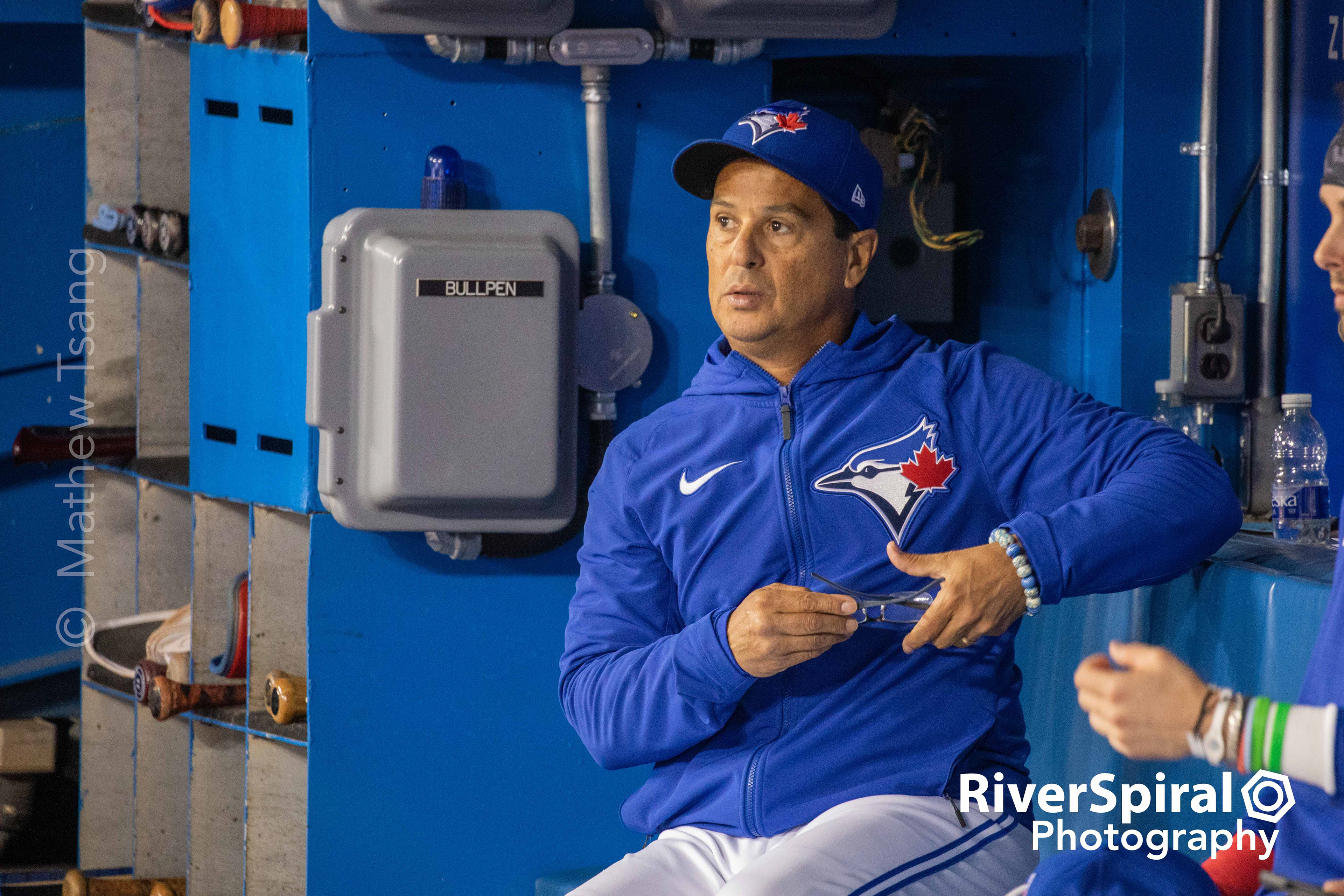 Team manager, Charlie Montoyo.