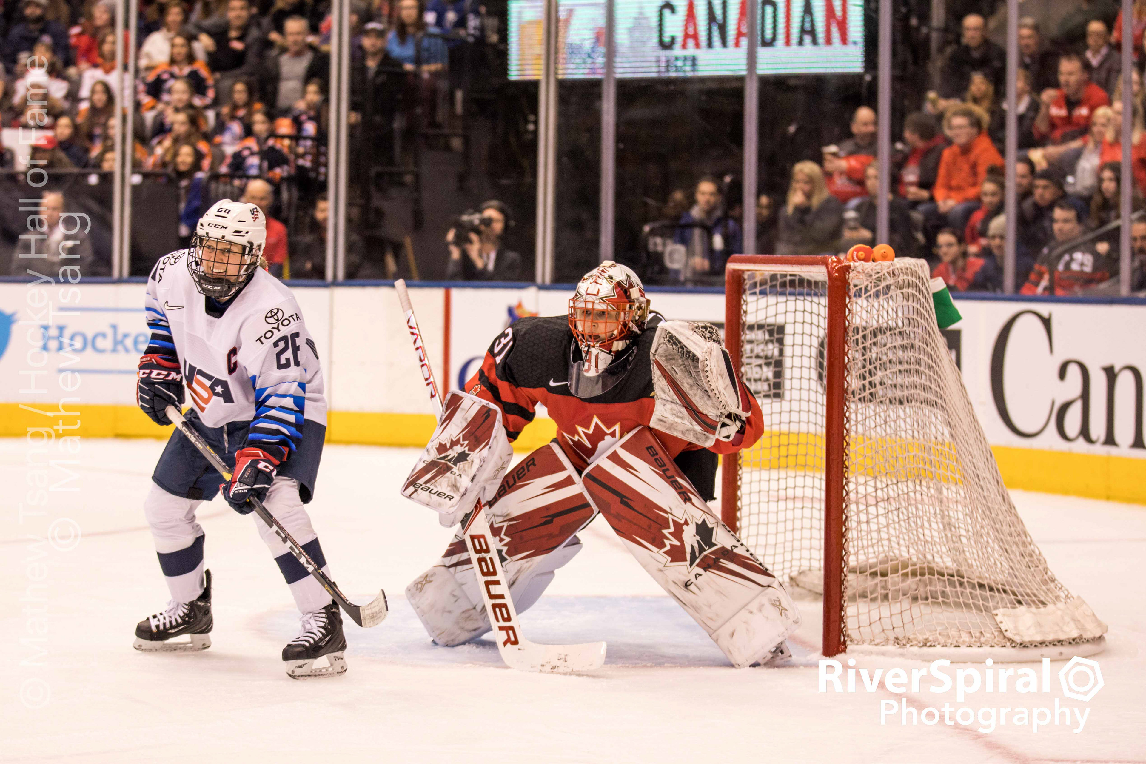 Team Canada vs Team USA, 2019 Rivalry Series.