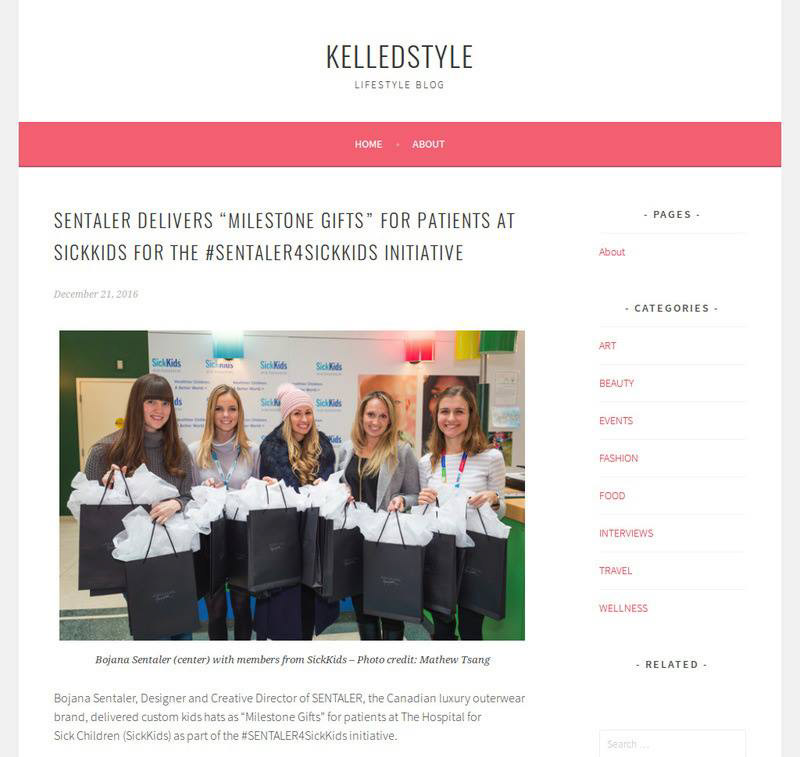 Fashion Designer, Bojana Sentaler.