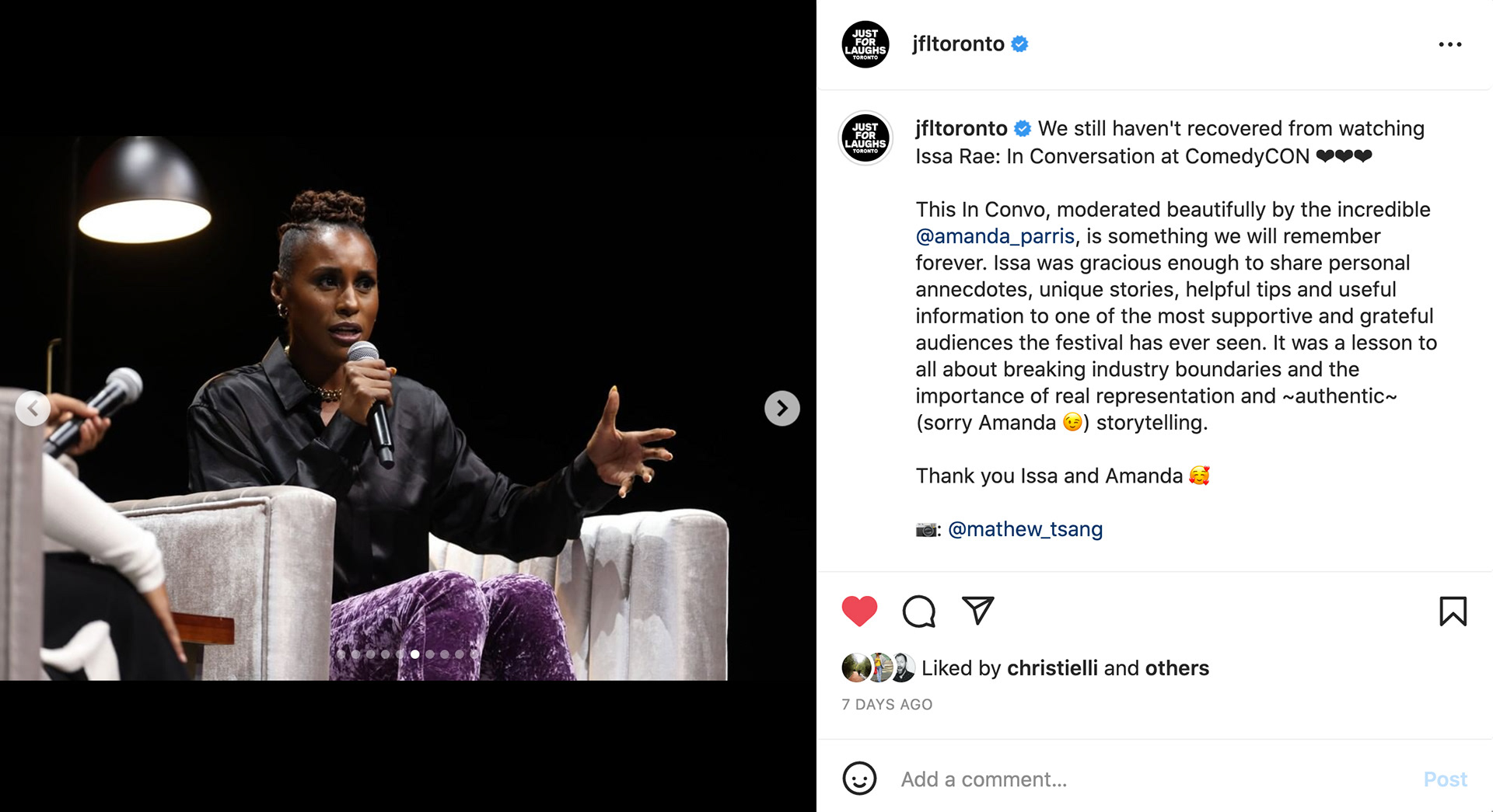 Issa Rae.