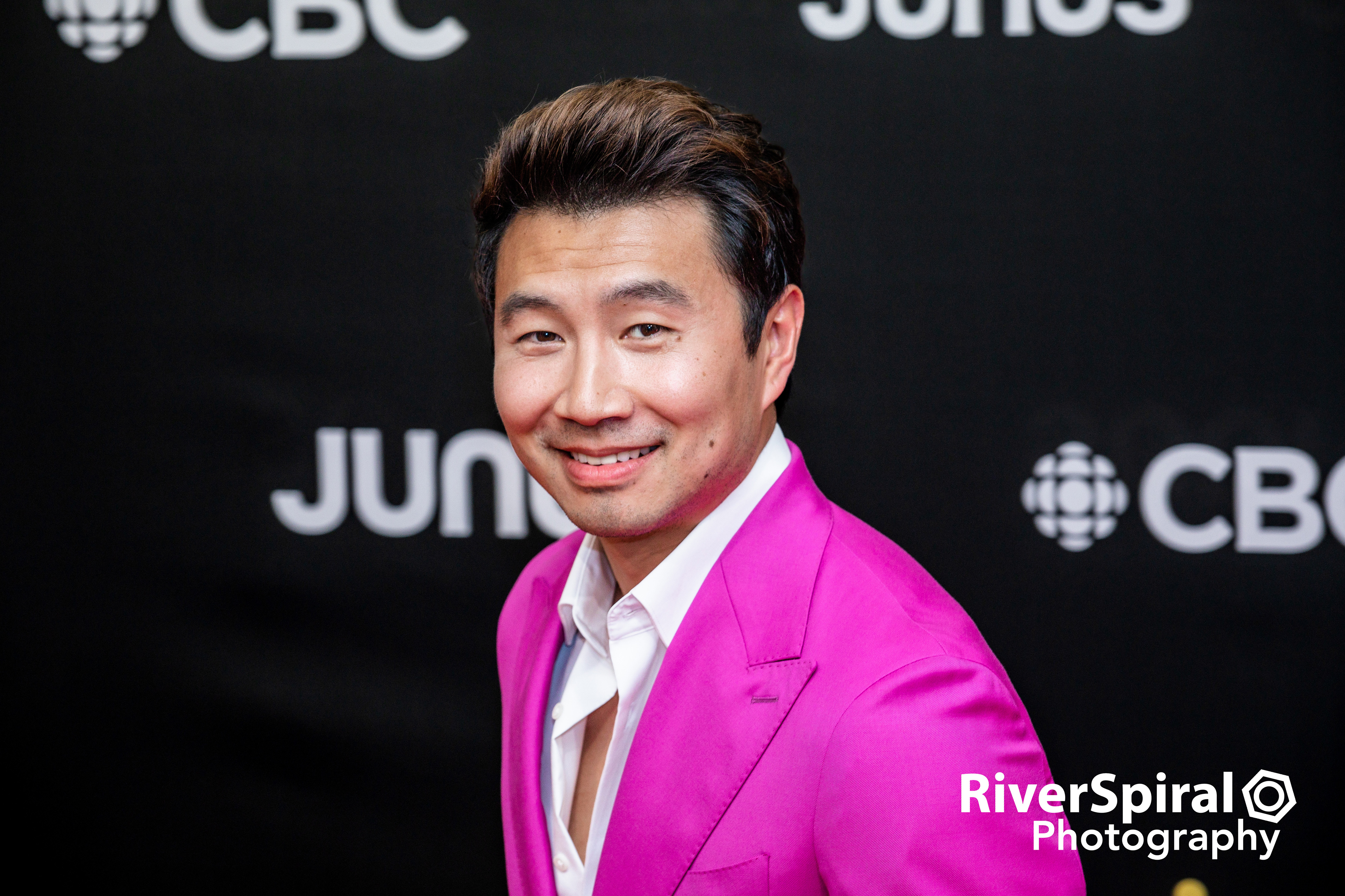 Simu Liu at the 2022 JUNOS.