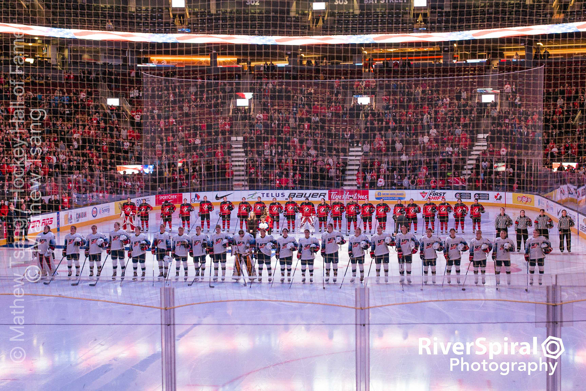 Team Canada vs Team USA, 2019 Rivalry Series.