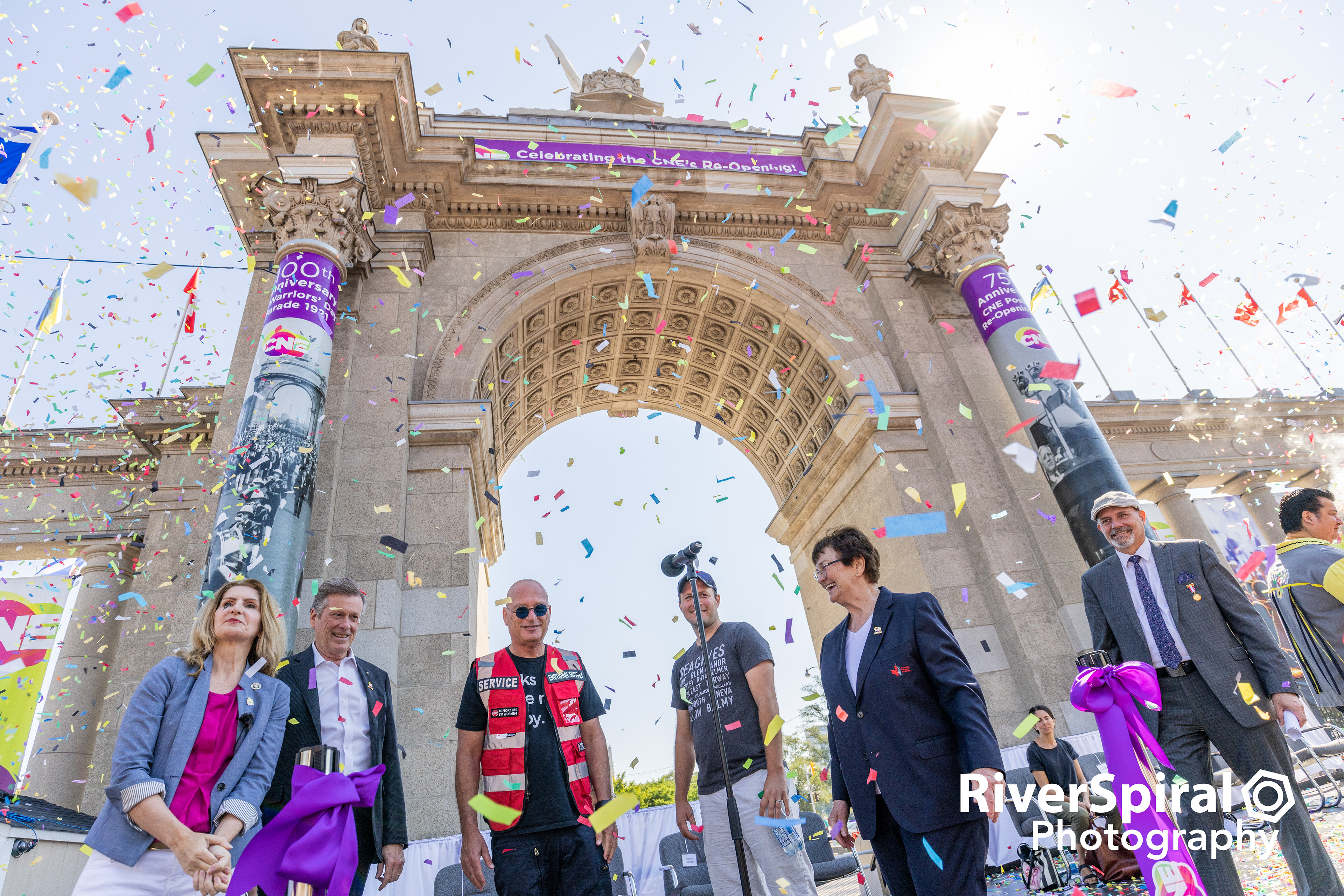 Opening Ceremony of the 2022 Canadian National Exhibition (CNE).
