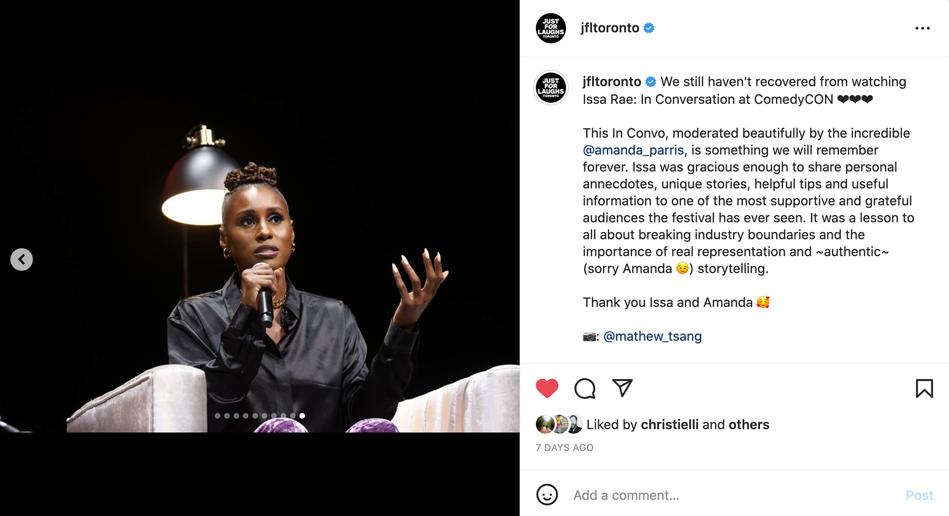 Issa Rae.
