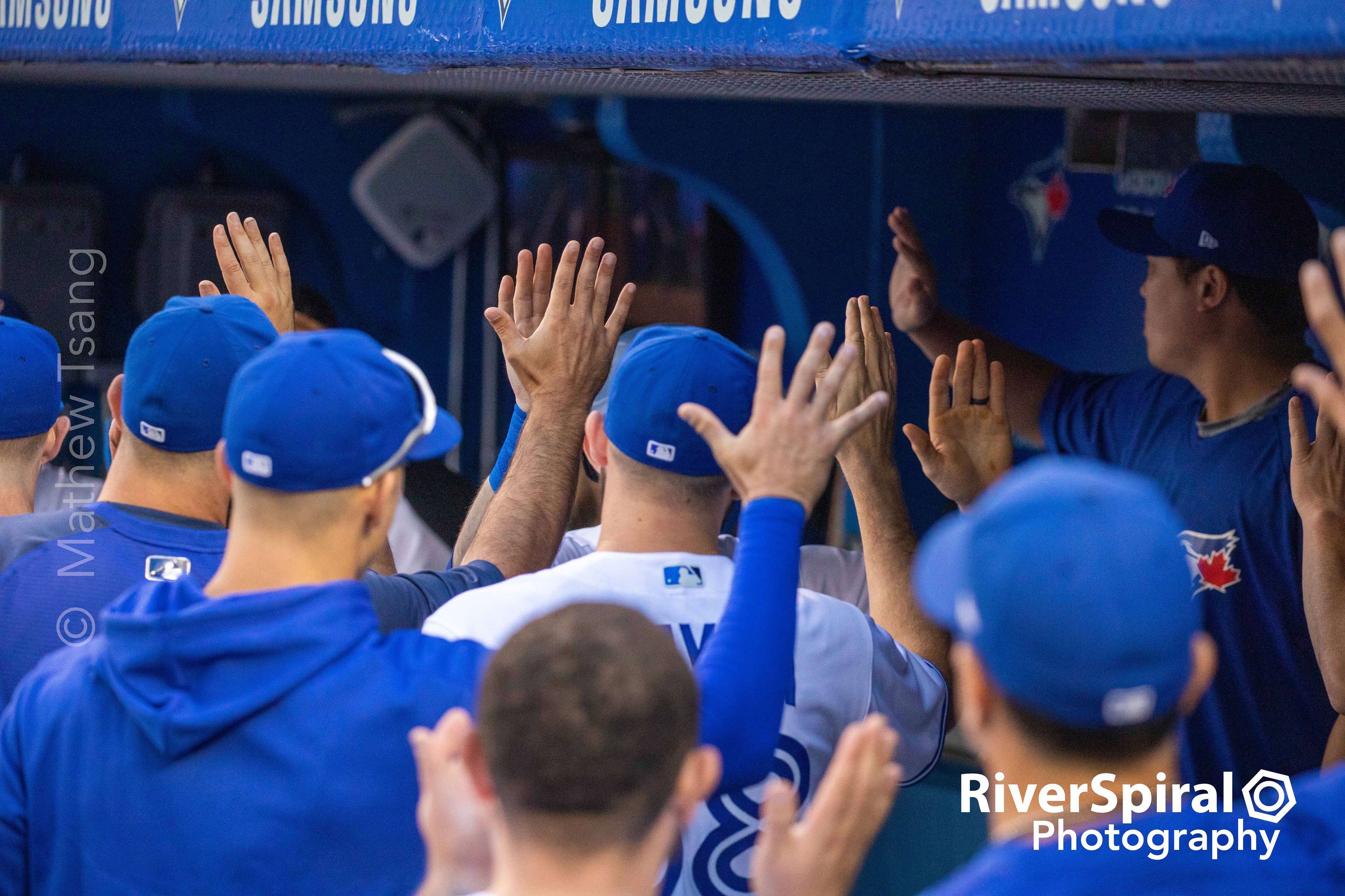 High fives all around.
