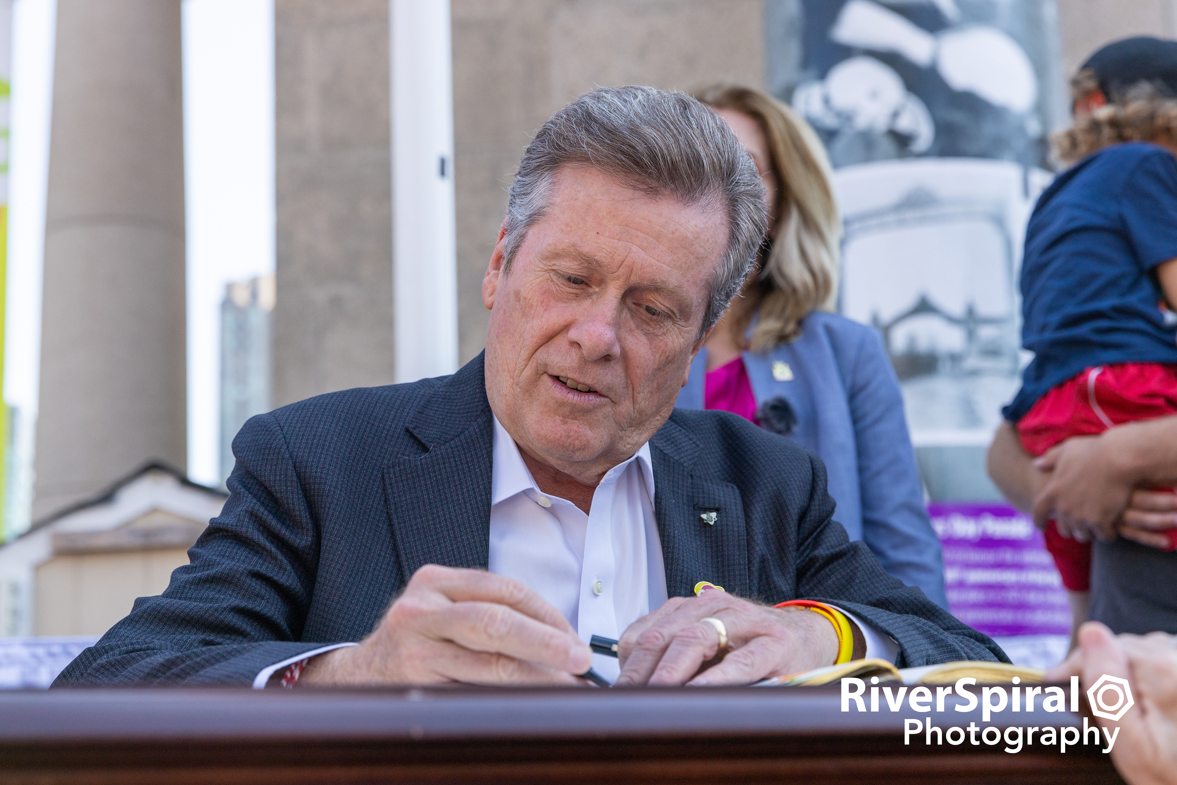 Mayor John Tory at the Opening Ceremony of the 2022 Canadian National Exhibition (CNE).