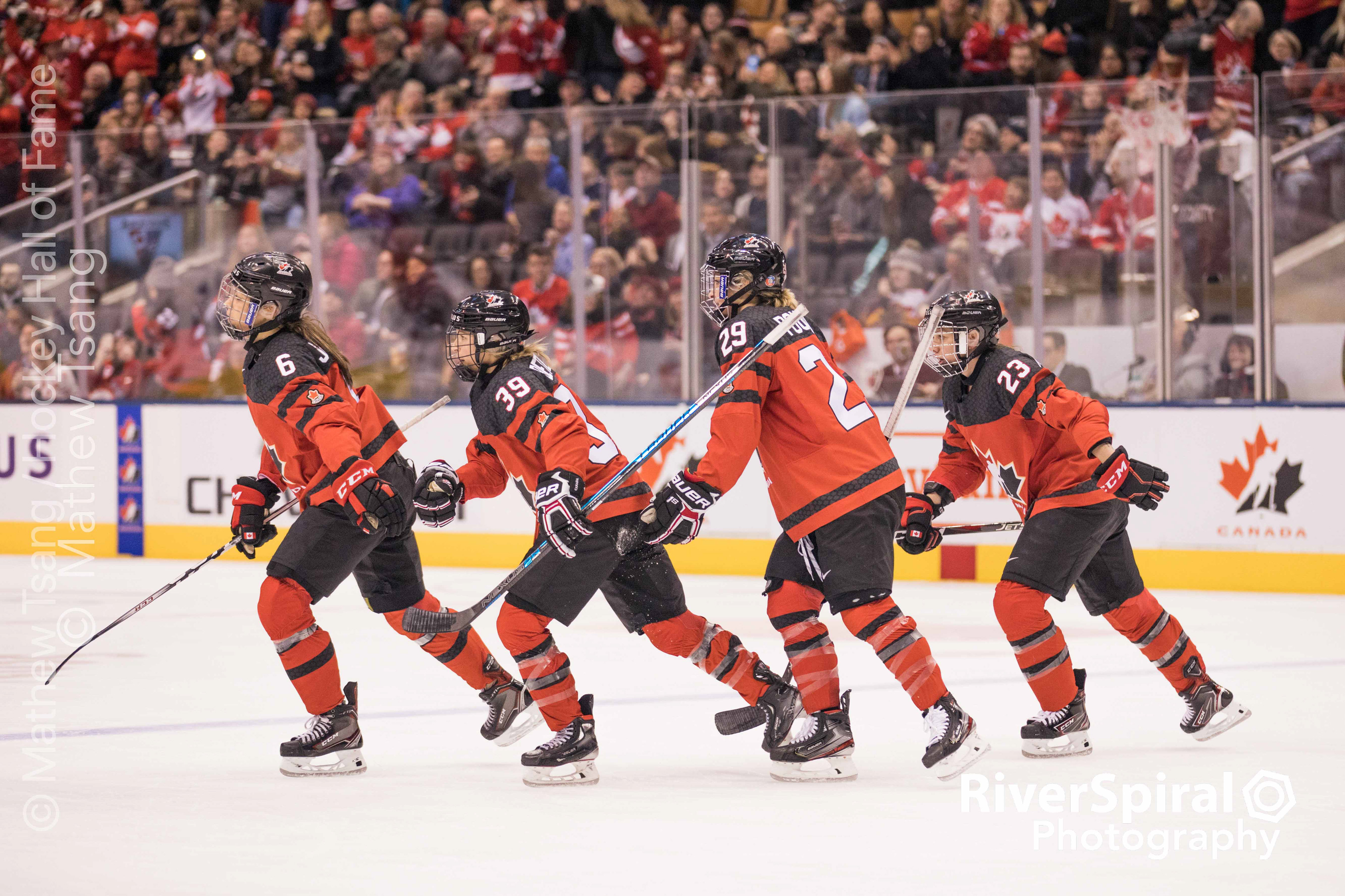 Team Canada vs Team USA, 2019 Rivalry Series.