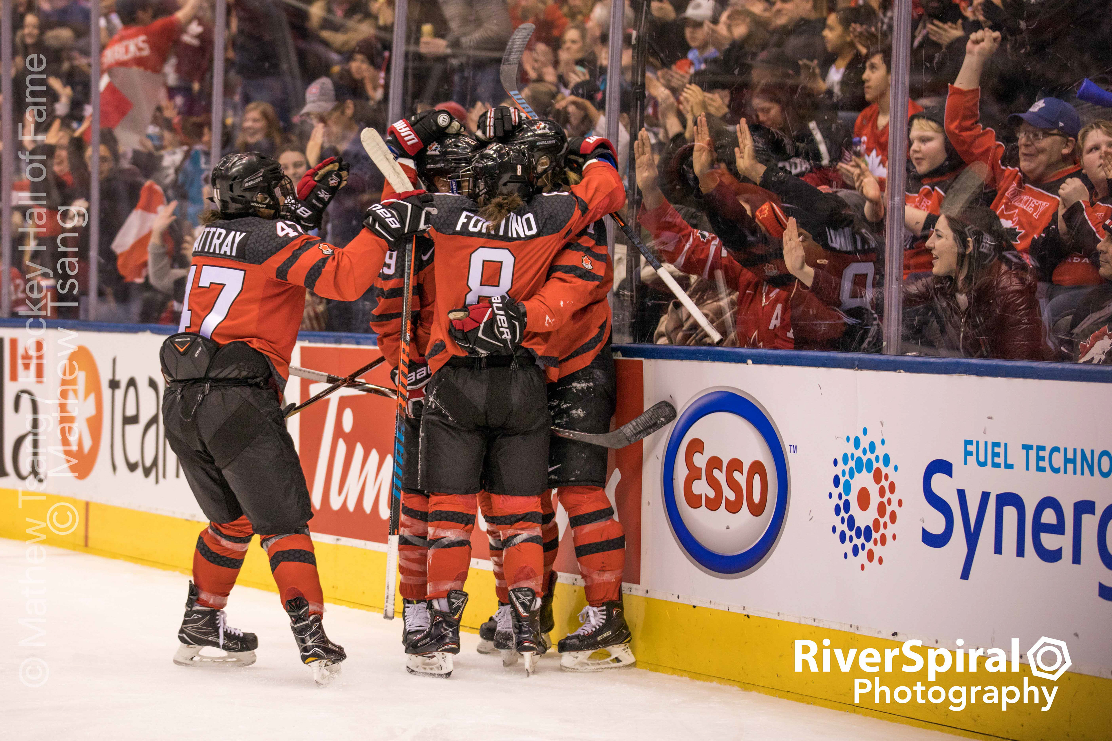Team Canada vs Team USA, 2019 Rivalry Series.